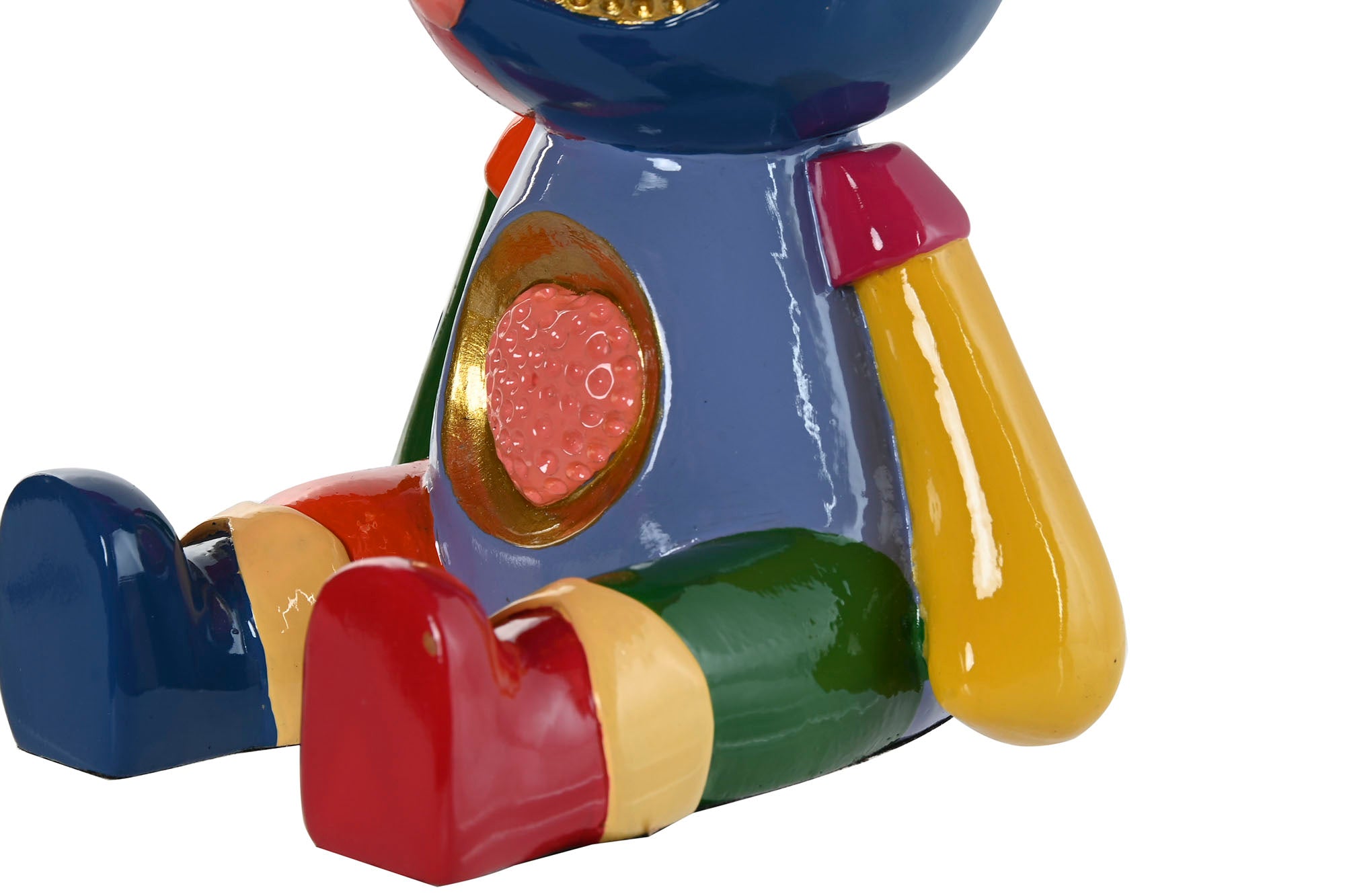 Resin Table Lamp 26X26X37 Multicolor