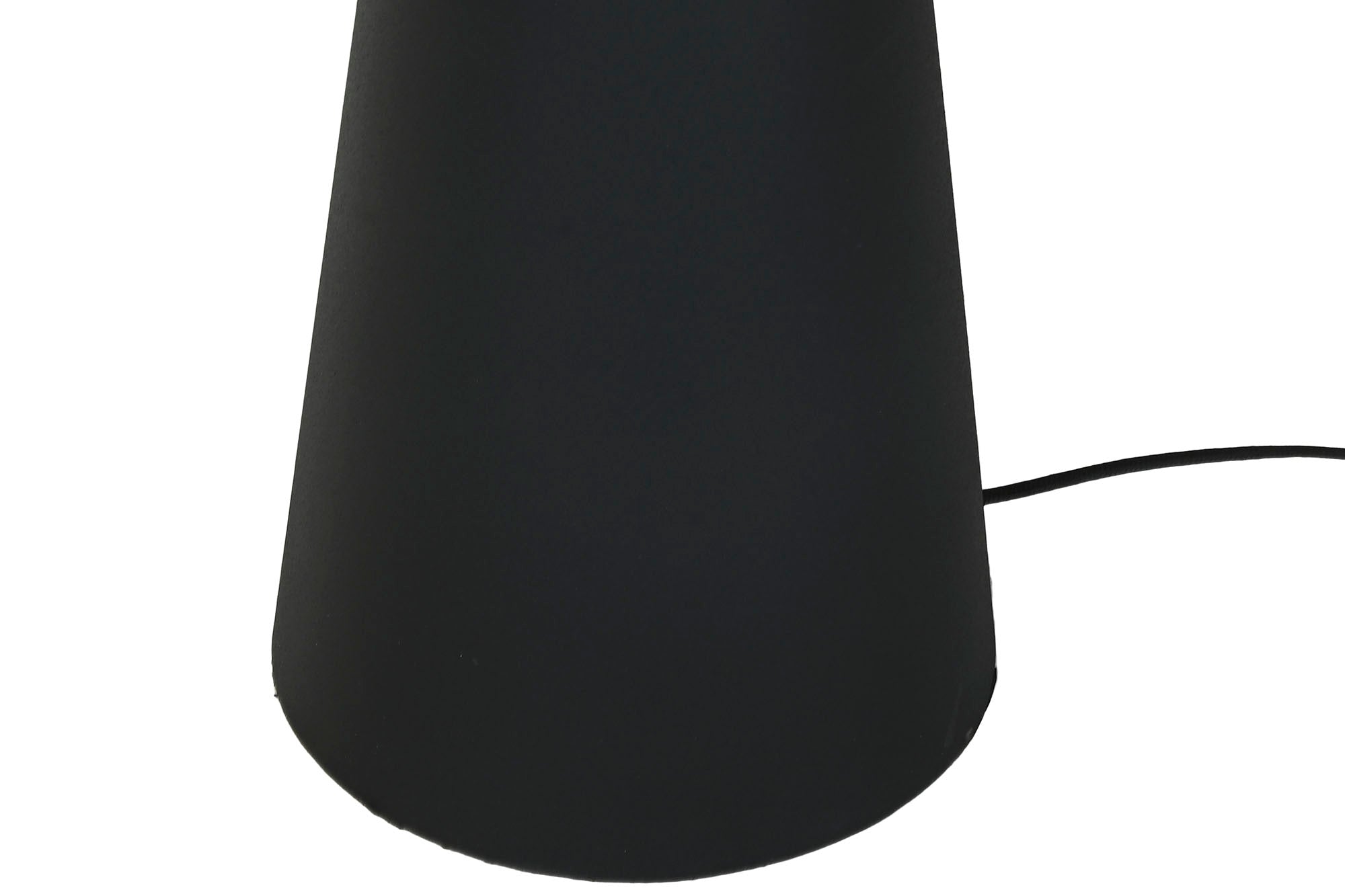 Lampara Pie Metal Fibra 80X80X171 Negro