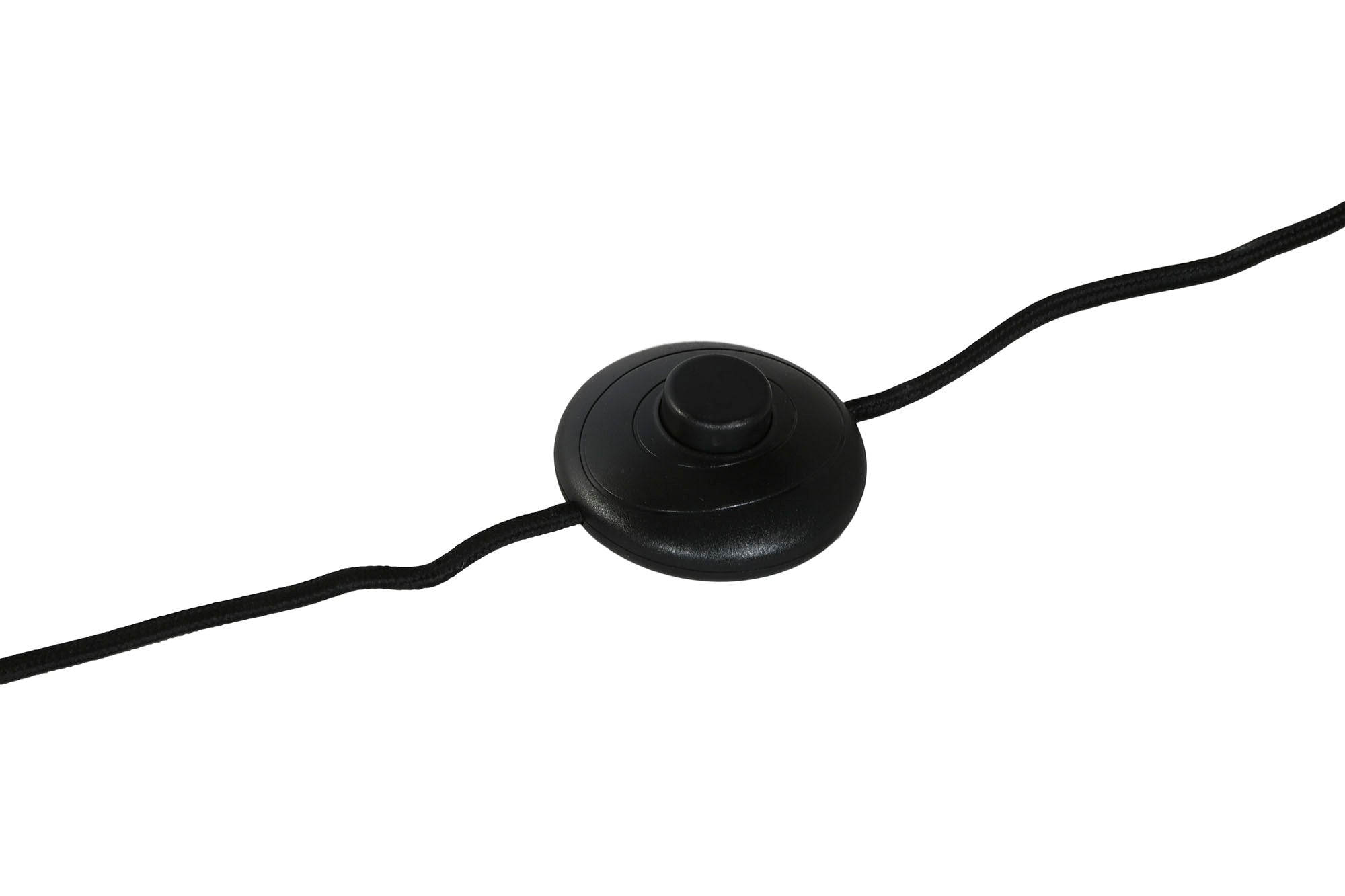 Lampara Pie Metal Fibra 80X80X171 Negro