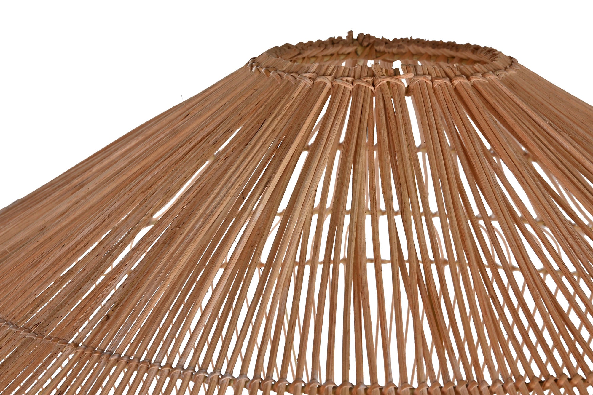 Pantalla Bambu 120X120X60 Hecho A Mano Natural