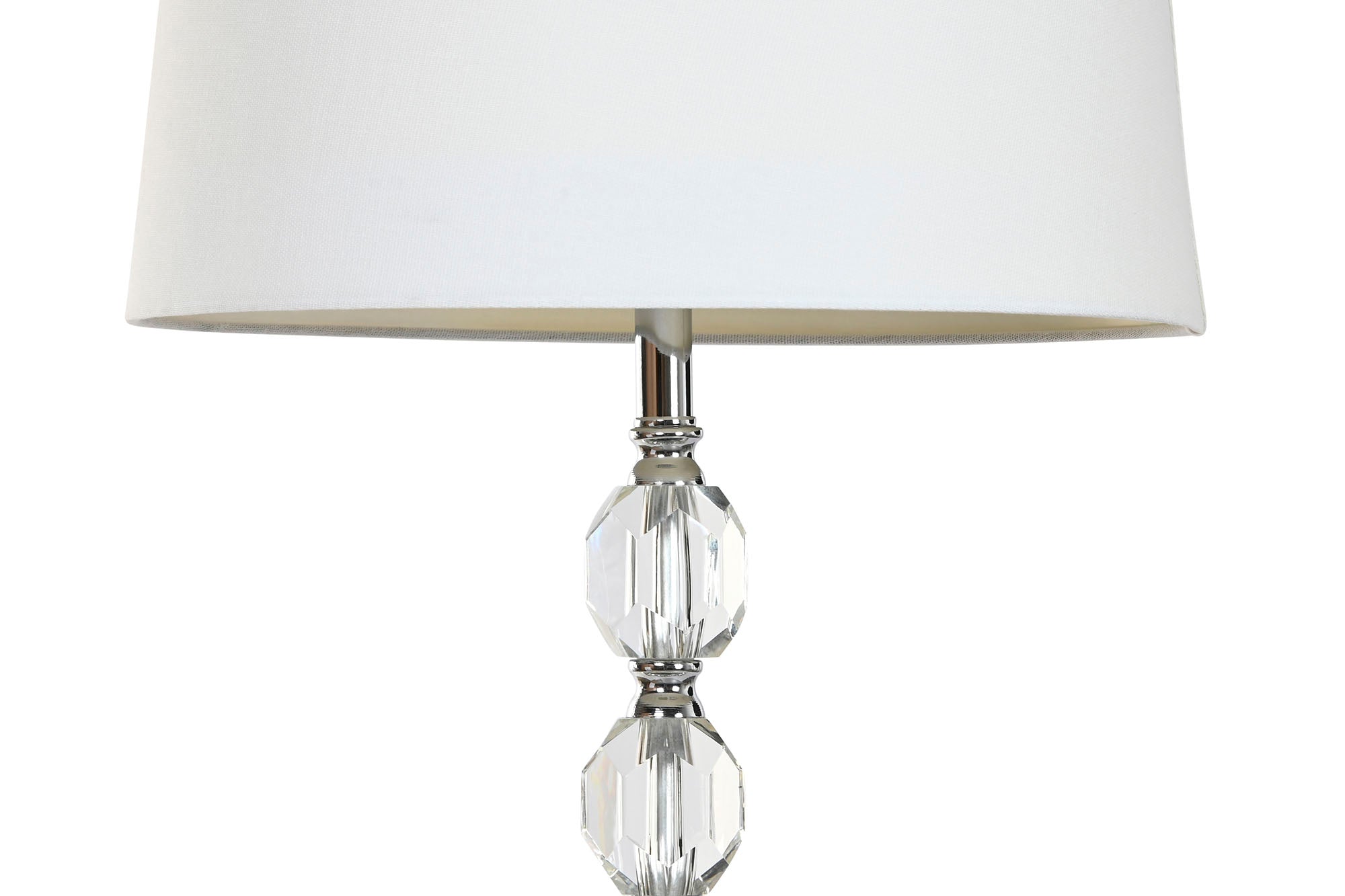 Lampara Pie Set 3 Cristal 35X35X150 Con 2 De Sobre