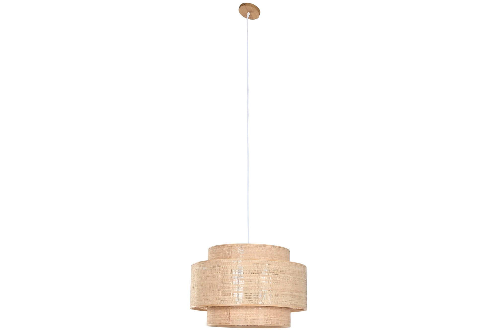 Lampara Techo Bambu 56X56X37 Natural Marron