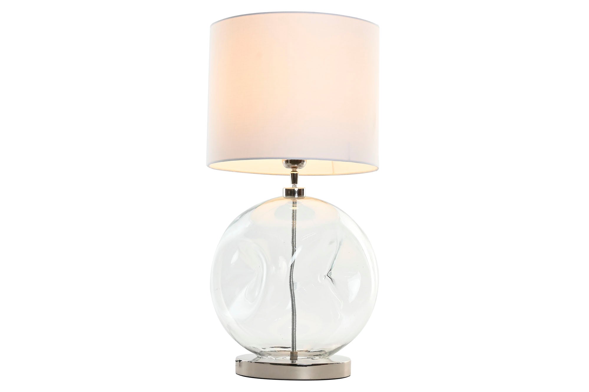 Lampara Sobremesa Cristal 30X30X60 Organico