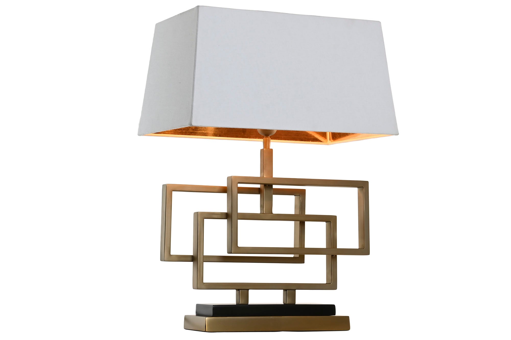 Patinated Steel Table Lamp 28X44X71 Matte