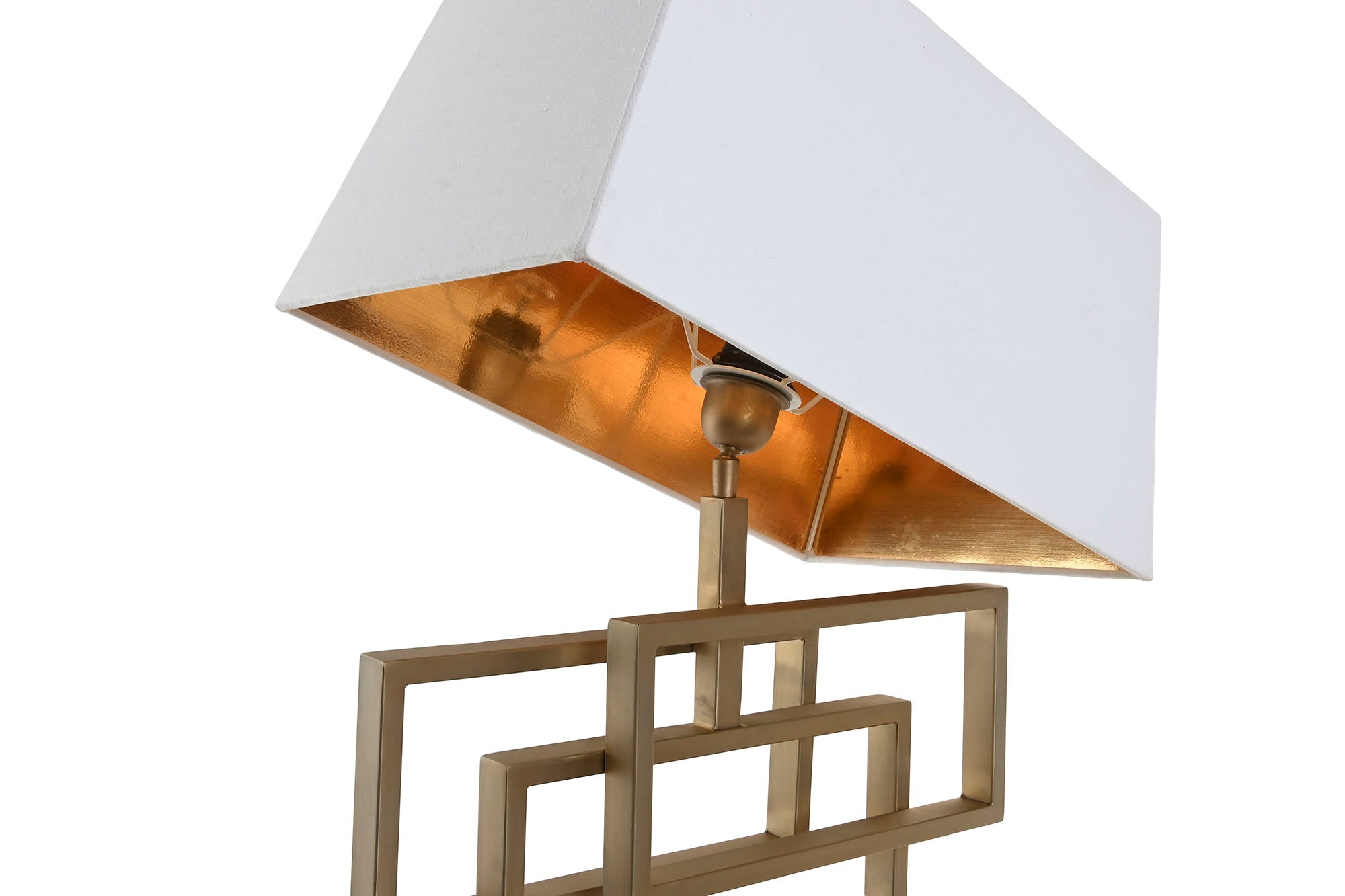 Patinated Steel Table Lamp 28X44X71 Matte
