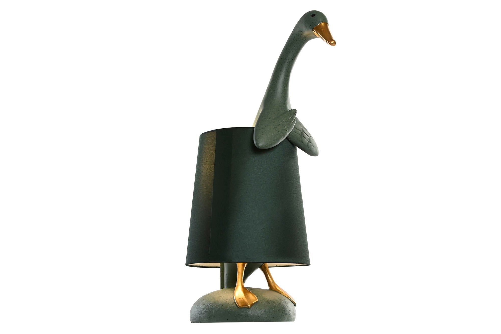 Lampara Sobremesa Resina Poliester 37X23X57 Pato