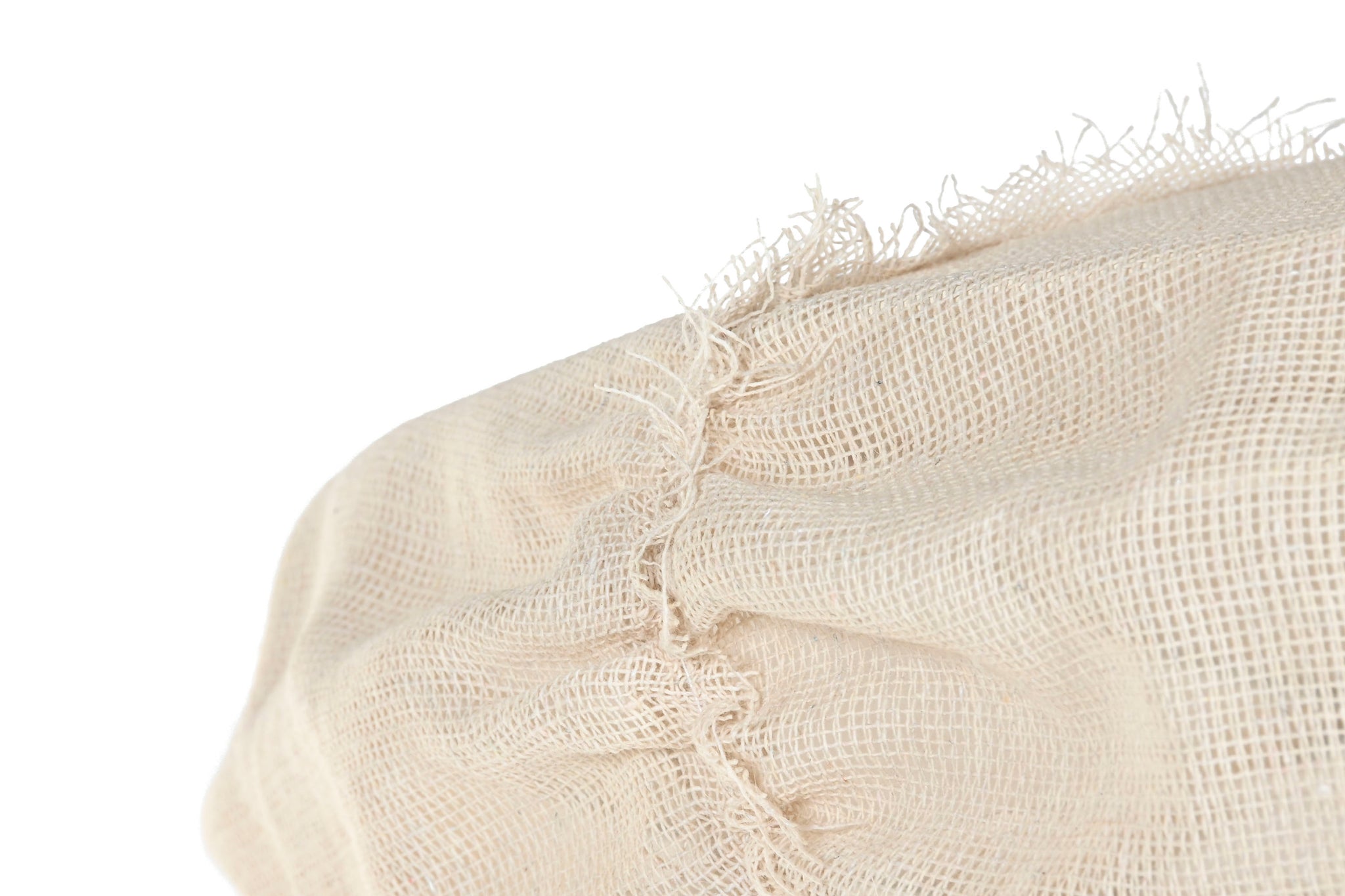 Lampara Techo Lino Cuerda 80X80X20 Natural Crudo