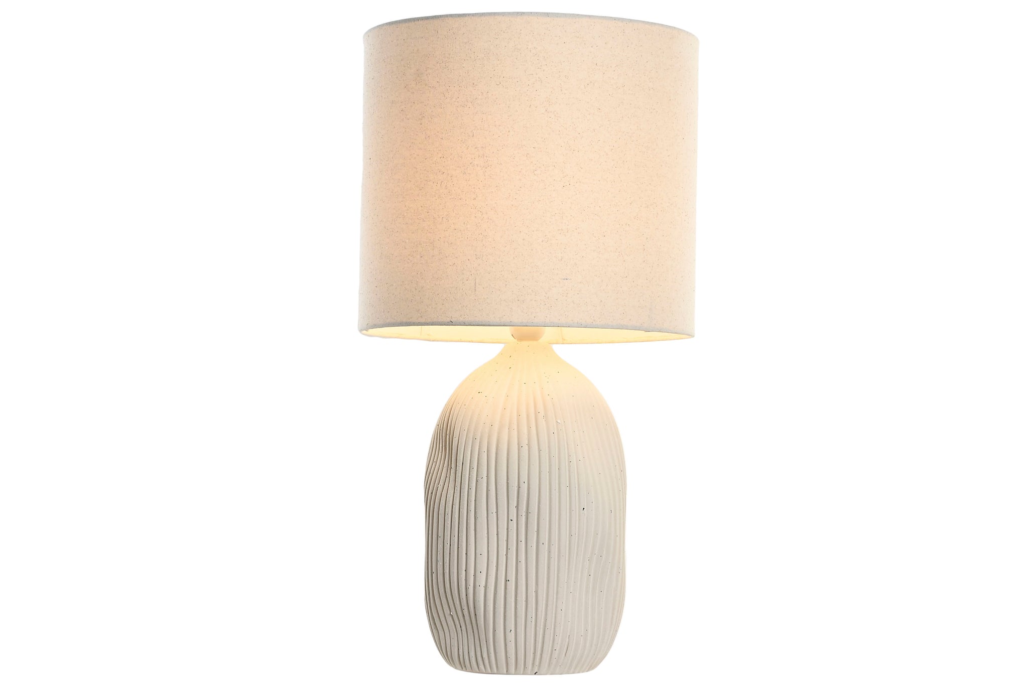 Lampara Sobremesa Ceramica Poliester 34X34X64