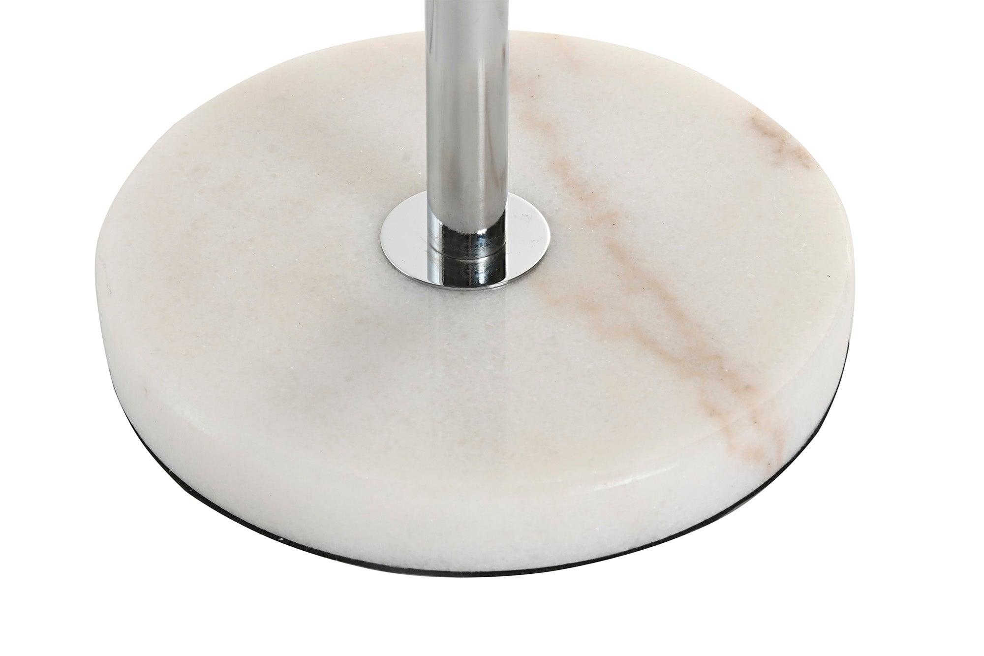 Lampara Sobremesa Hierro Cristal 32X18X60 2 Bolas