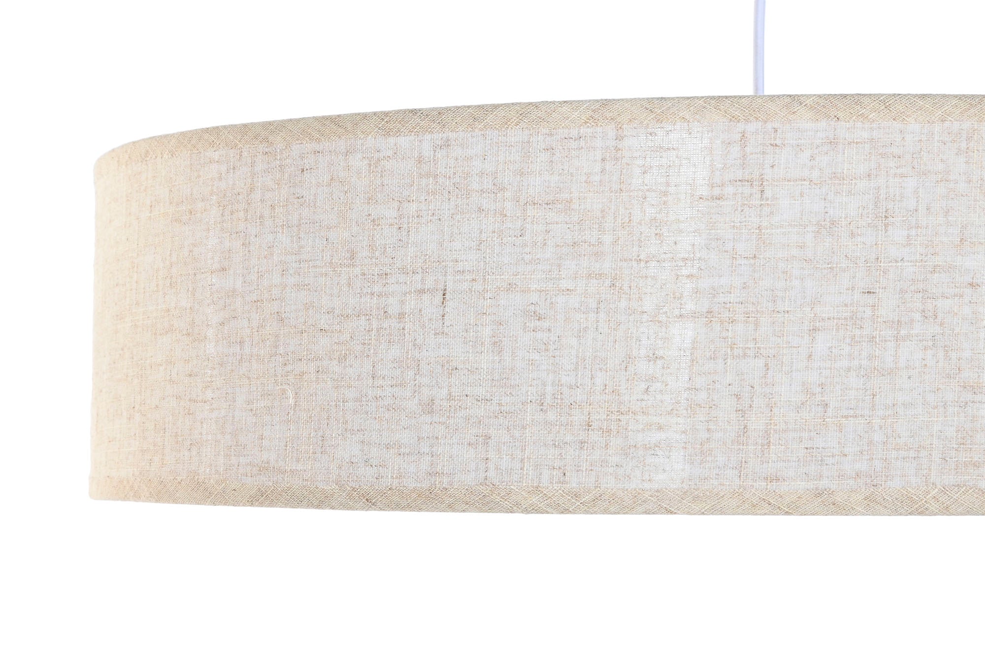 Lampara Techo Lino Pp 60X60X15 Plafon Crudo