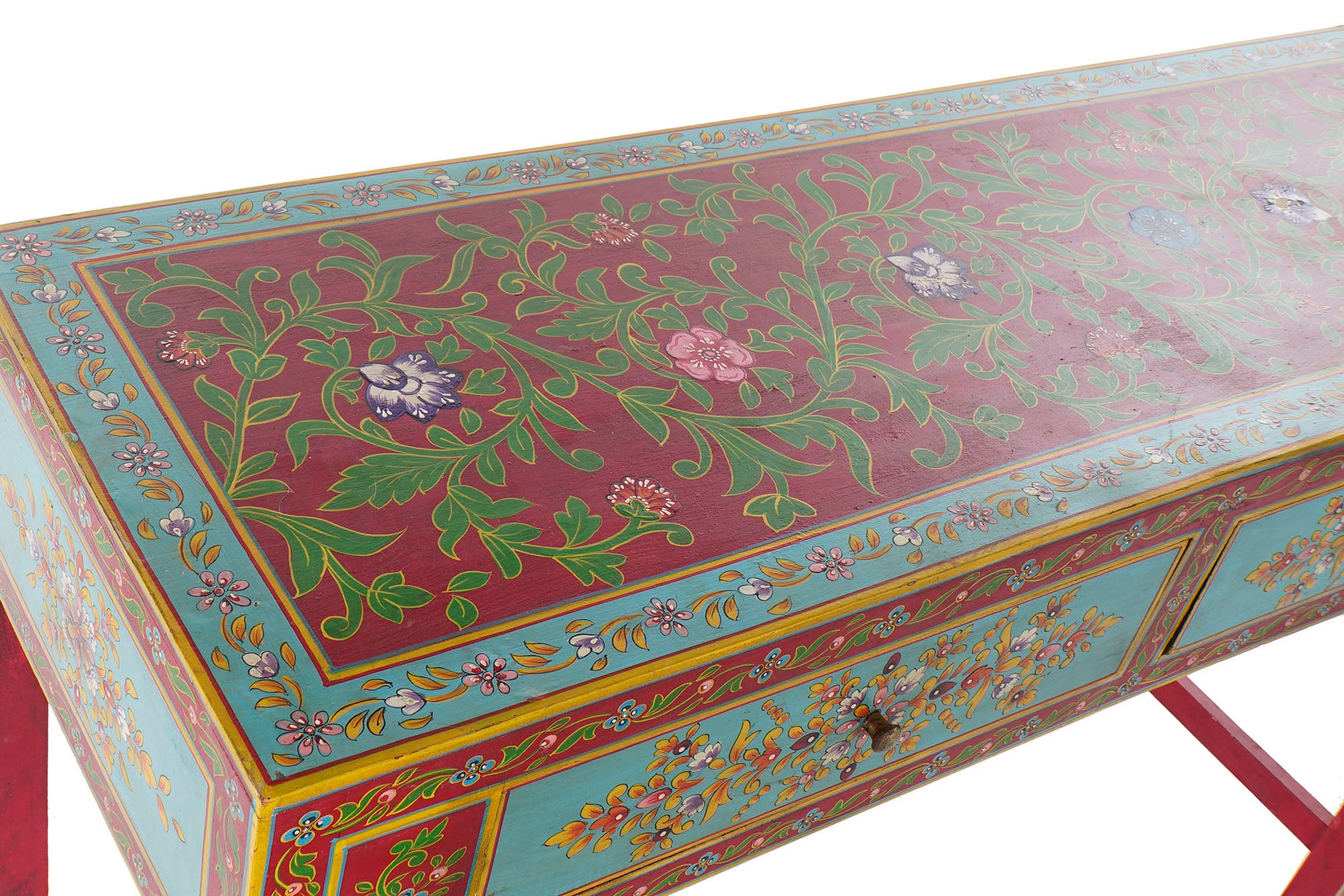 Consola Set 2 Mango Acrilico 117X40X76 Espejo