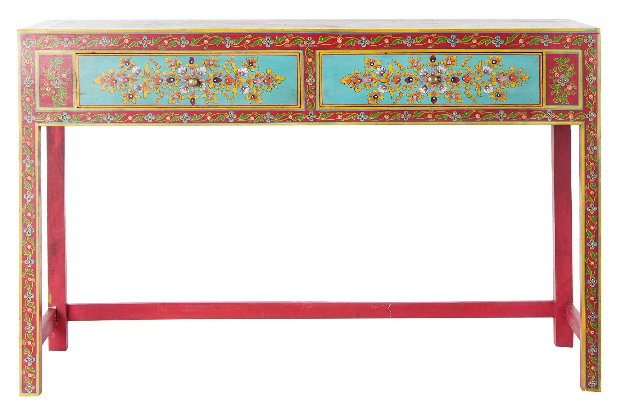 Consola Set 2 Mango Acrilico 117X40X76 Espejo