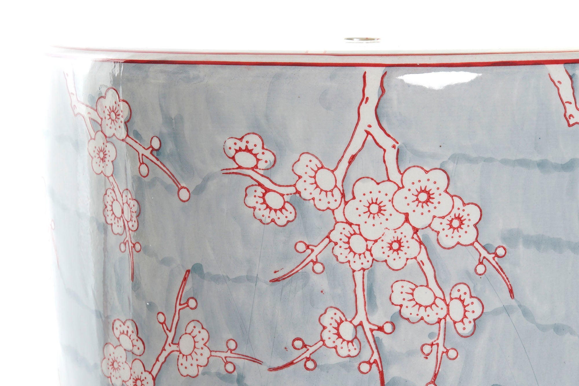 Mesita Auxiliar Porcelana 32X32X41 7,5 Kg K Flores