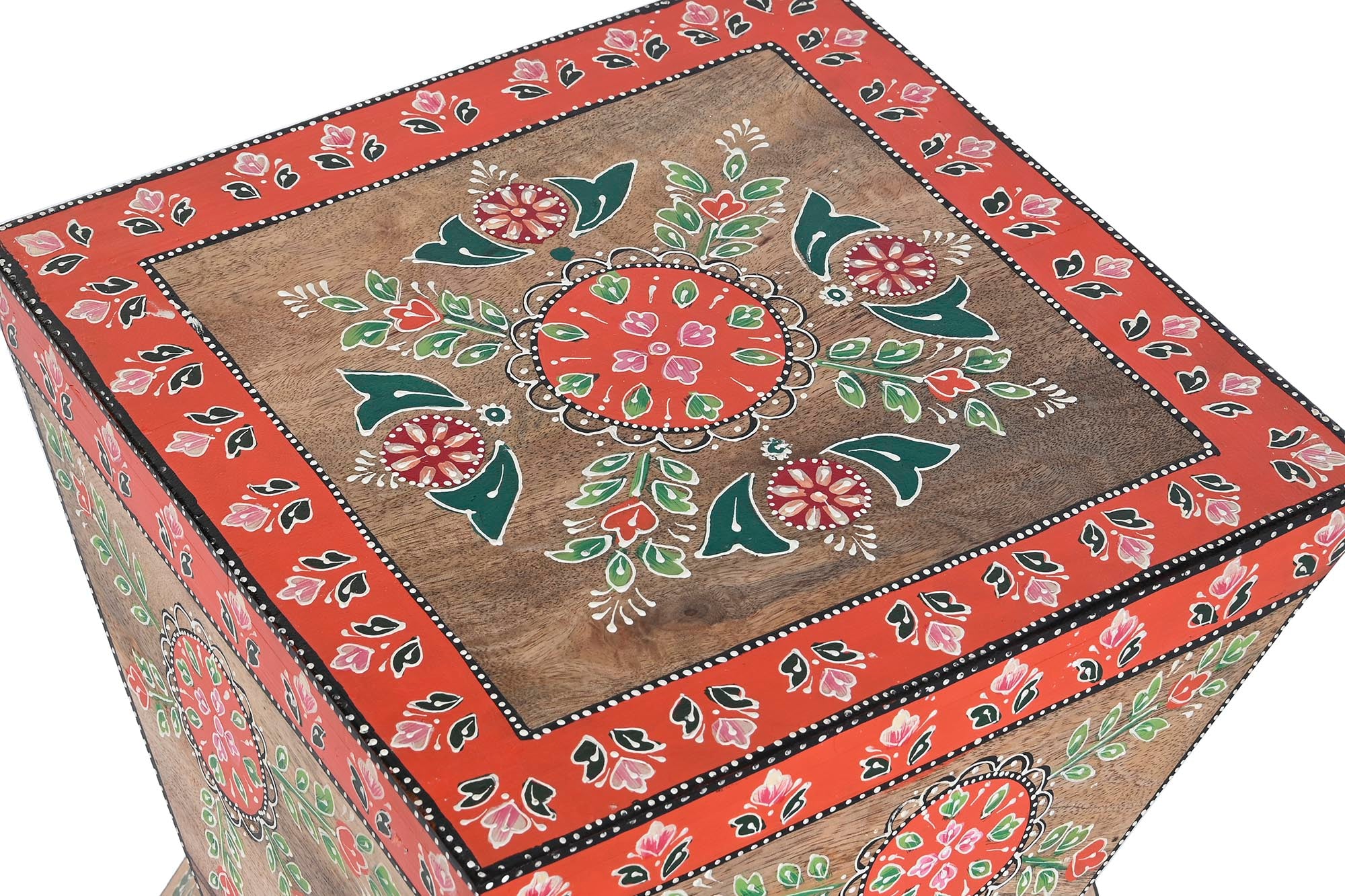 Mesita Auxiliar Mdf Mango 35,8X35,8X46,5