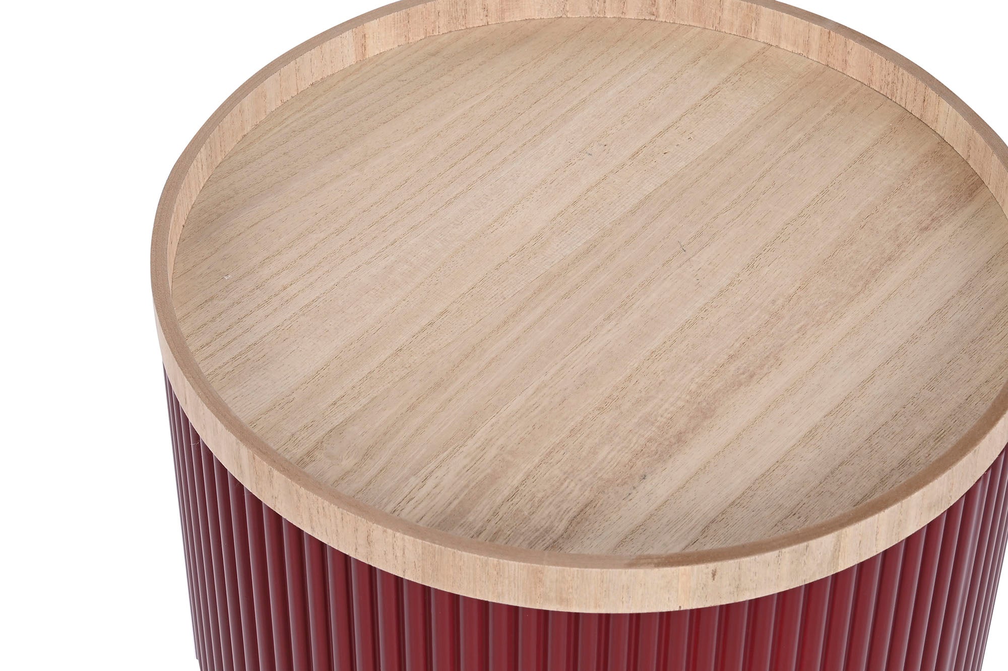 Mdf Side Table 38.5X38.5X49 Brown