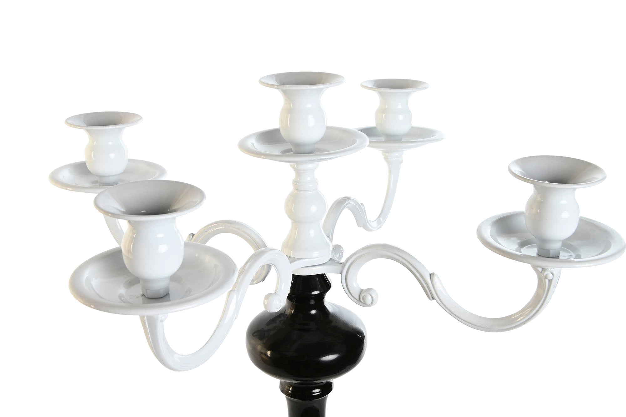 Candelabro de Metal 45X45X51 Bicolor