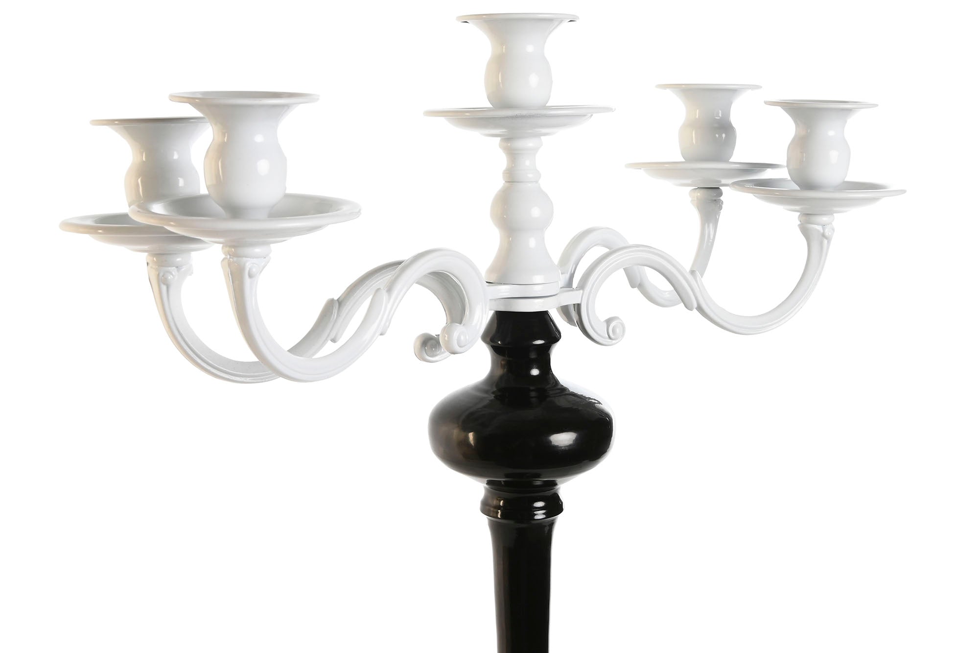 Candelabro de Metal 45X45X51 Bicolor