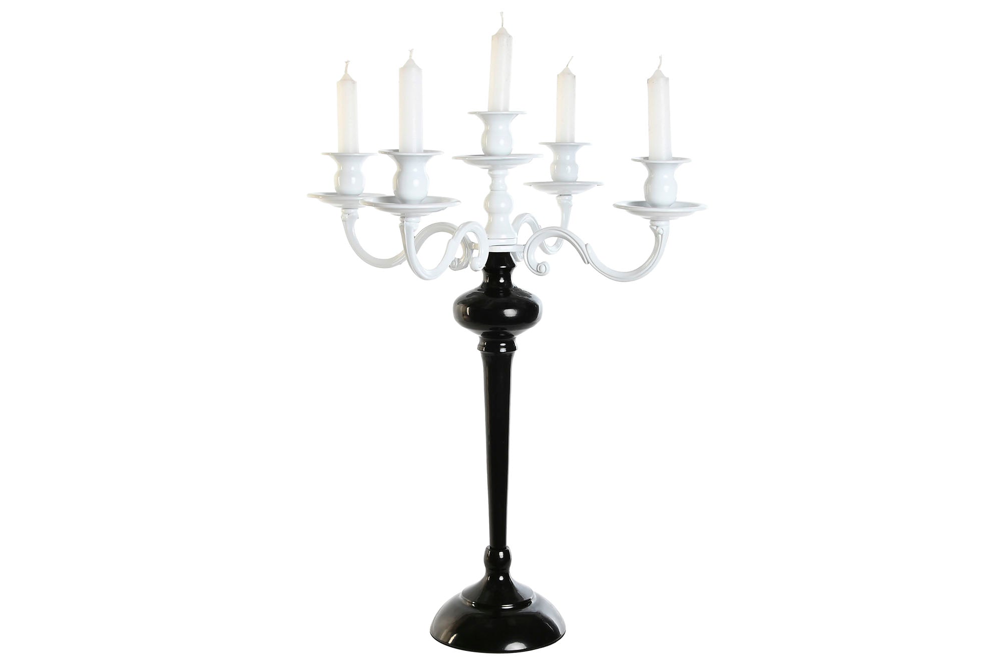 Candelabro de Metal 45X45X51 Bicolor