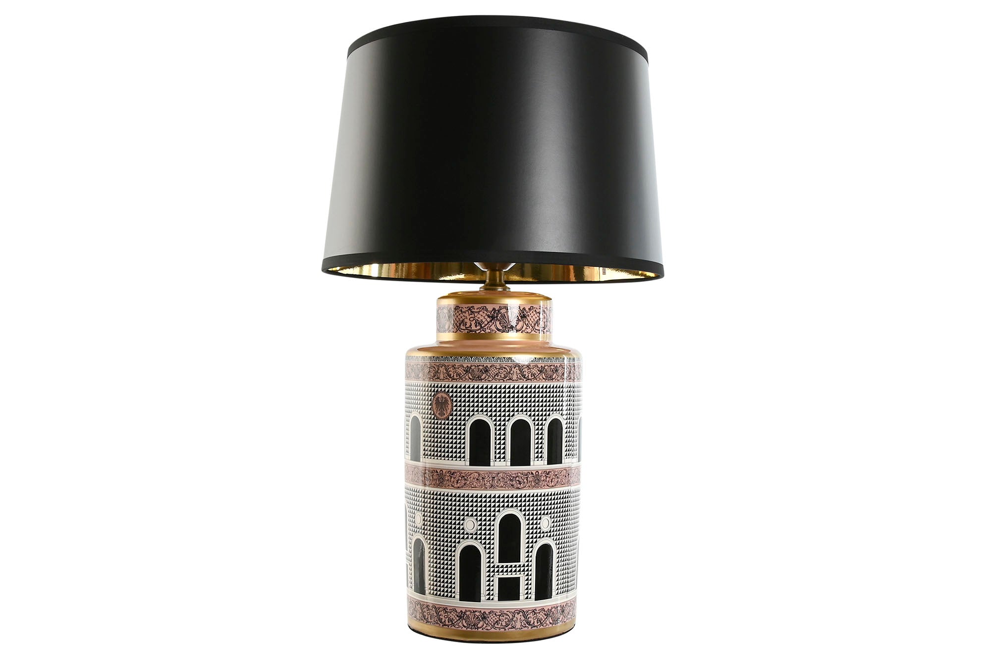 Porcelain Table Lamp 40x40x67.5 Doors