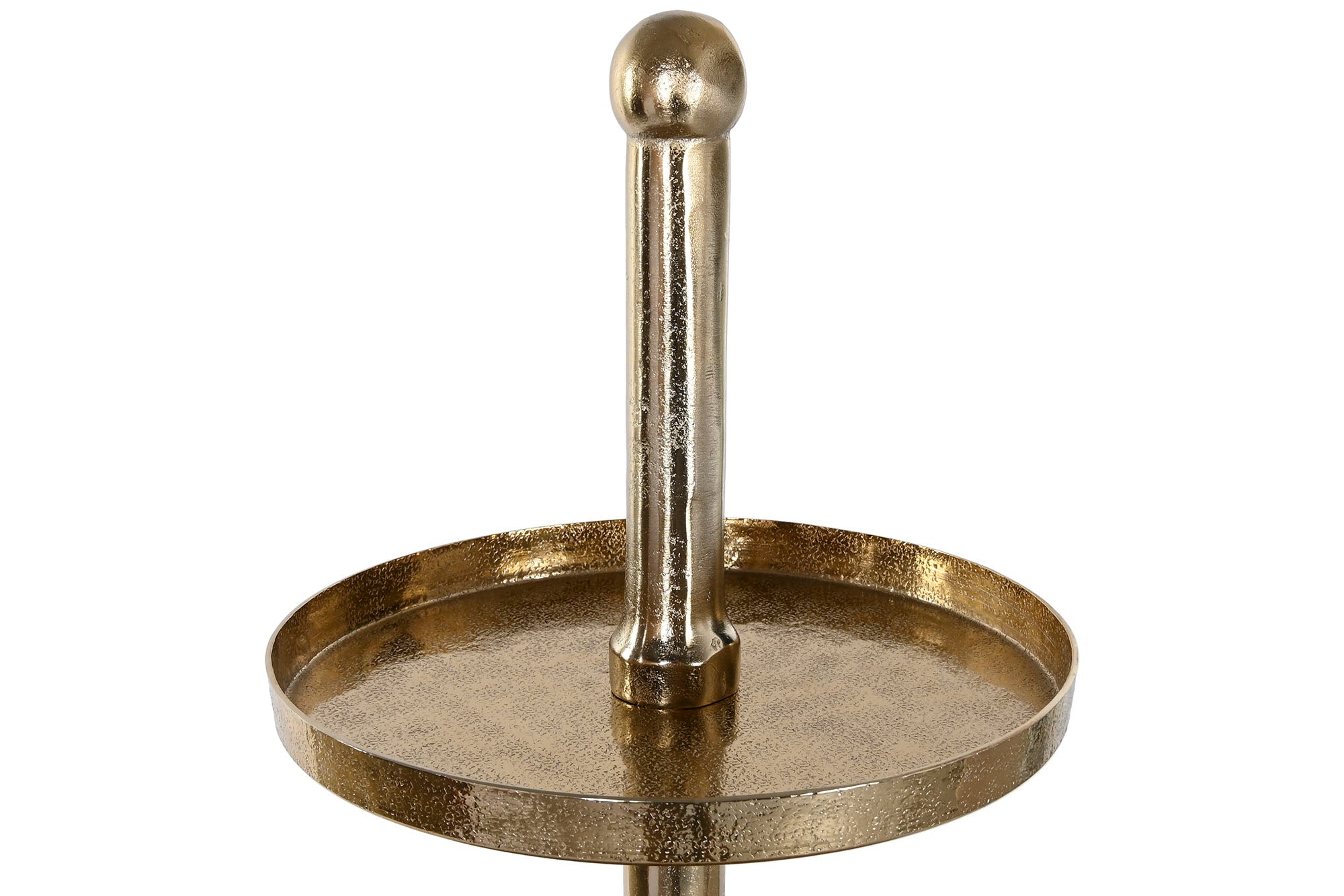 Aluminum Fruit Bowl 65X65X148 5 Est, Gold Display