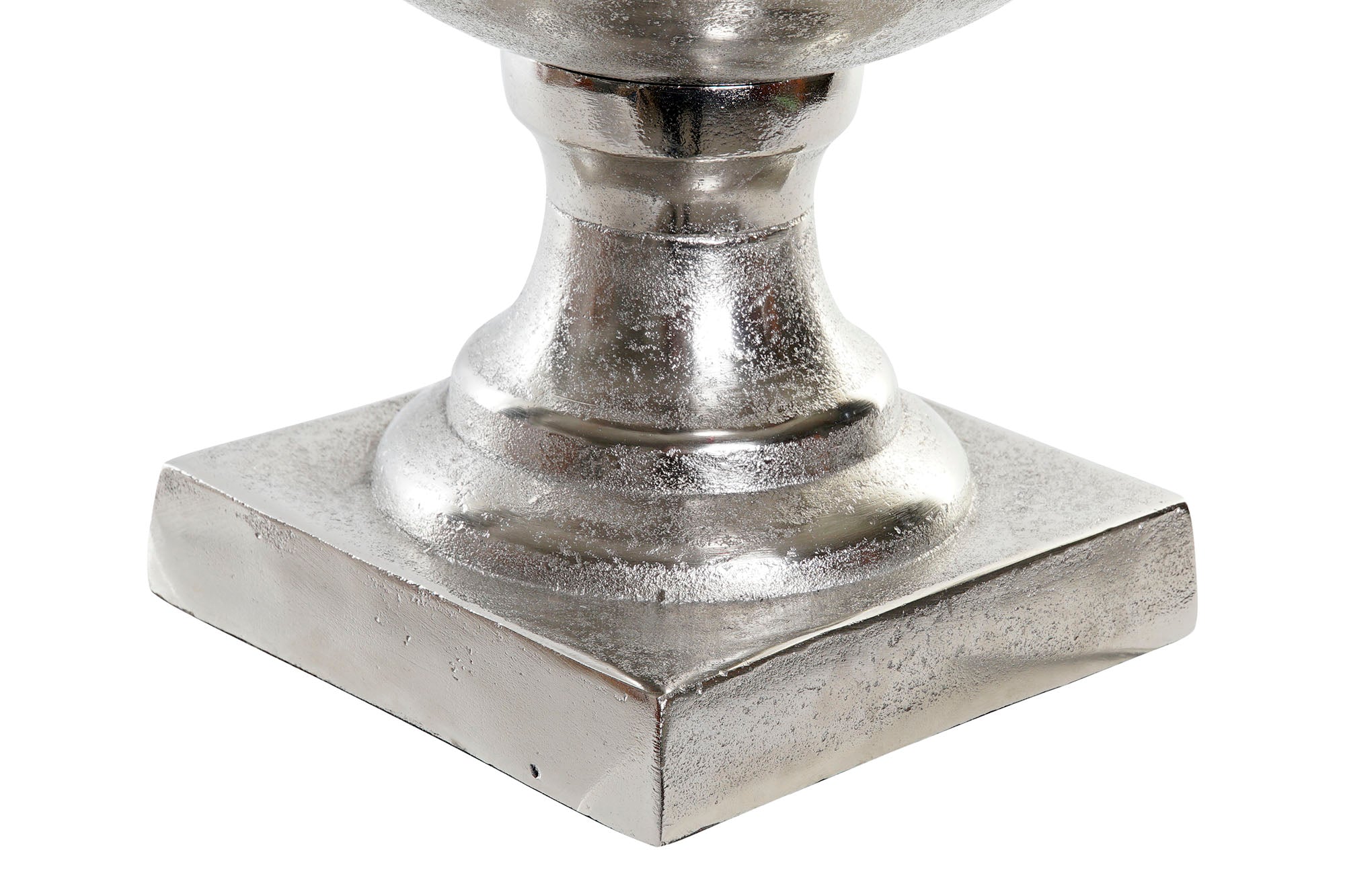 Aluminum Vase 28.5X28.5X61.5 Silver Cup