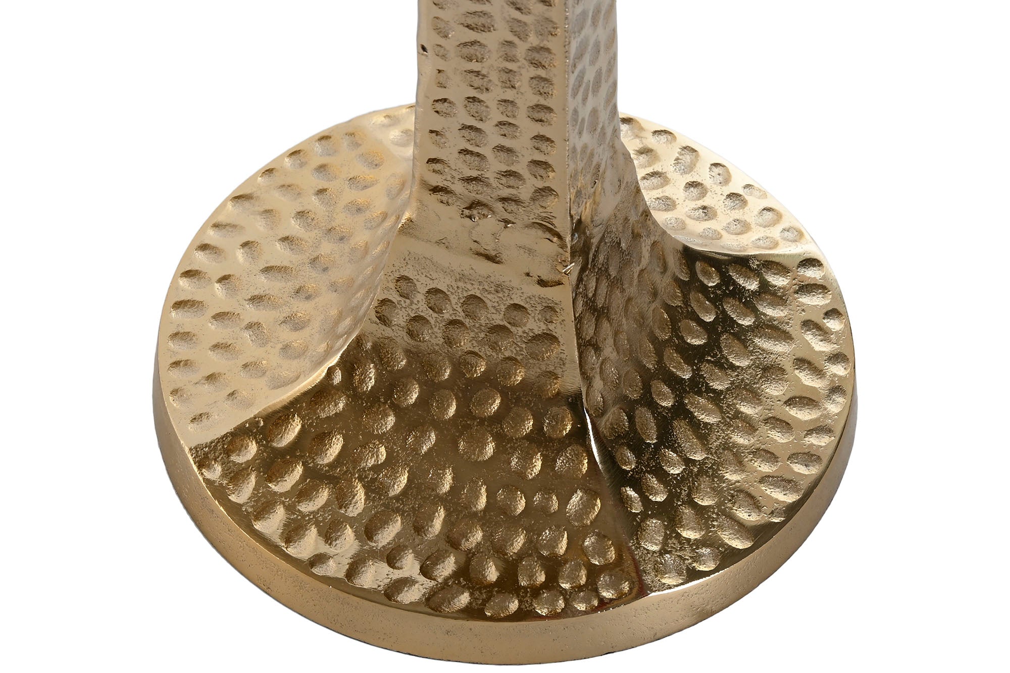 Portavela Aluminio 18,5X18,5X64,5 Dorado