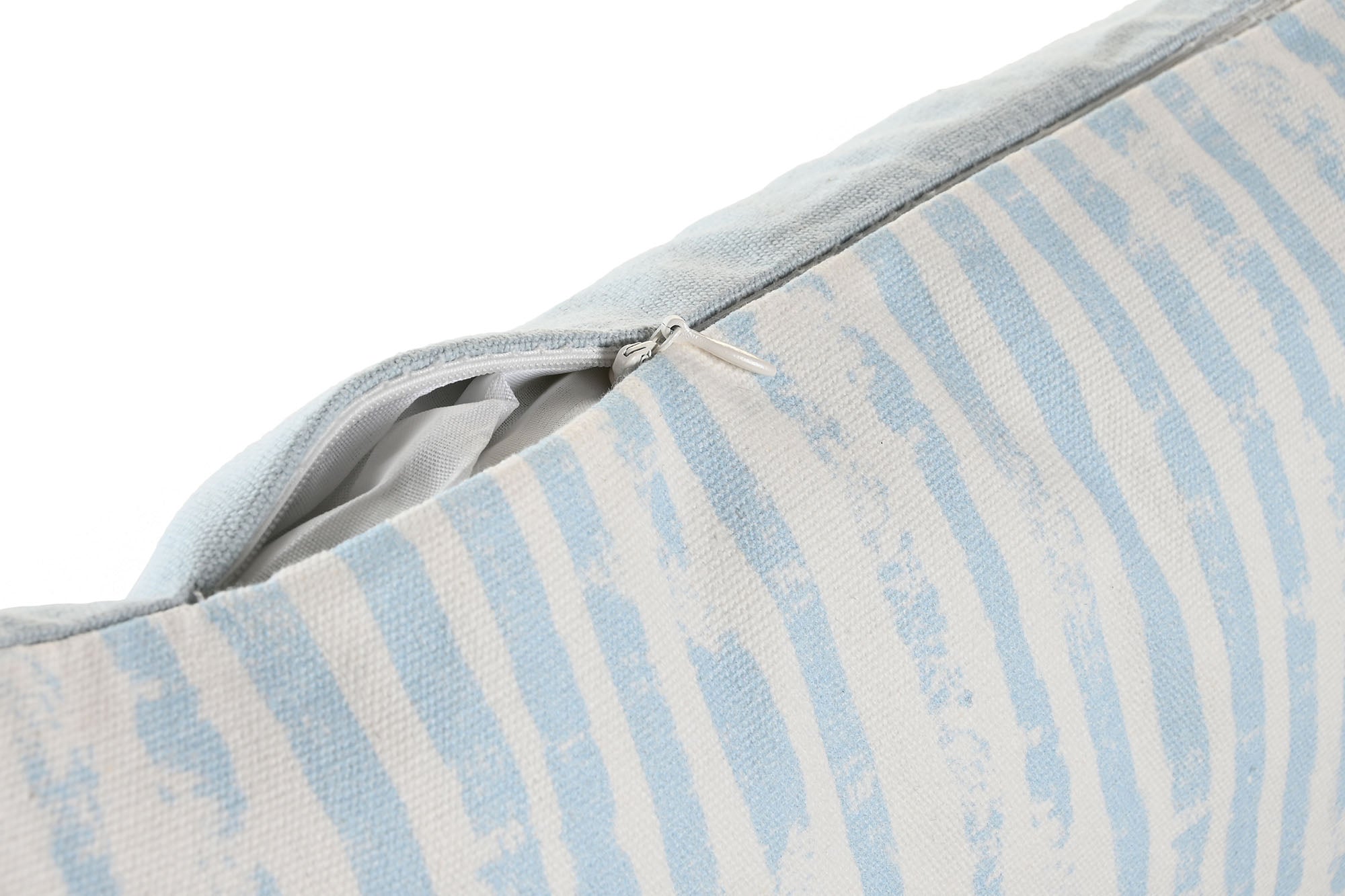 Polyester Cushion 50X15X30,000 Gr. Blue Stripes
