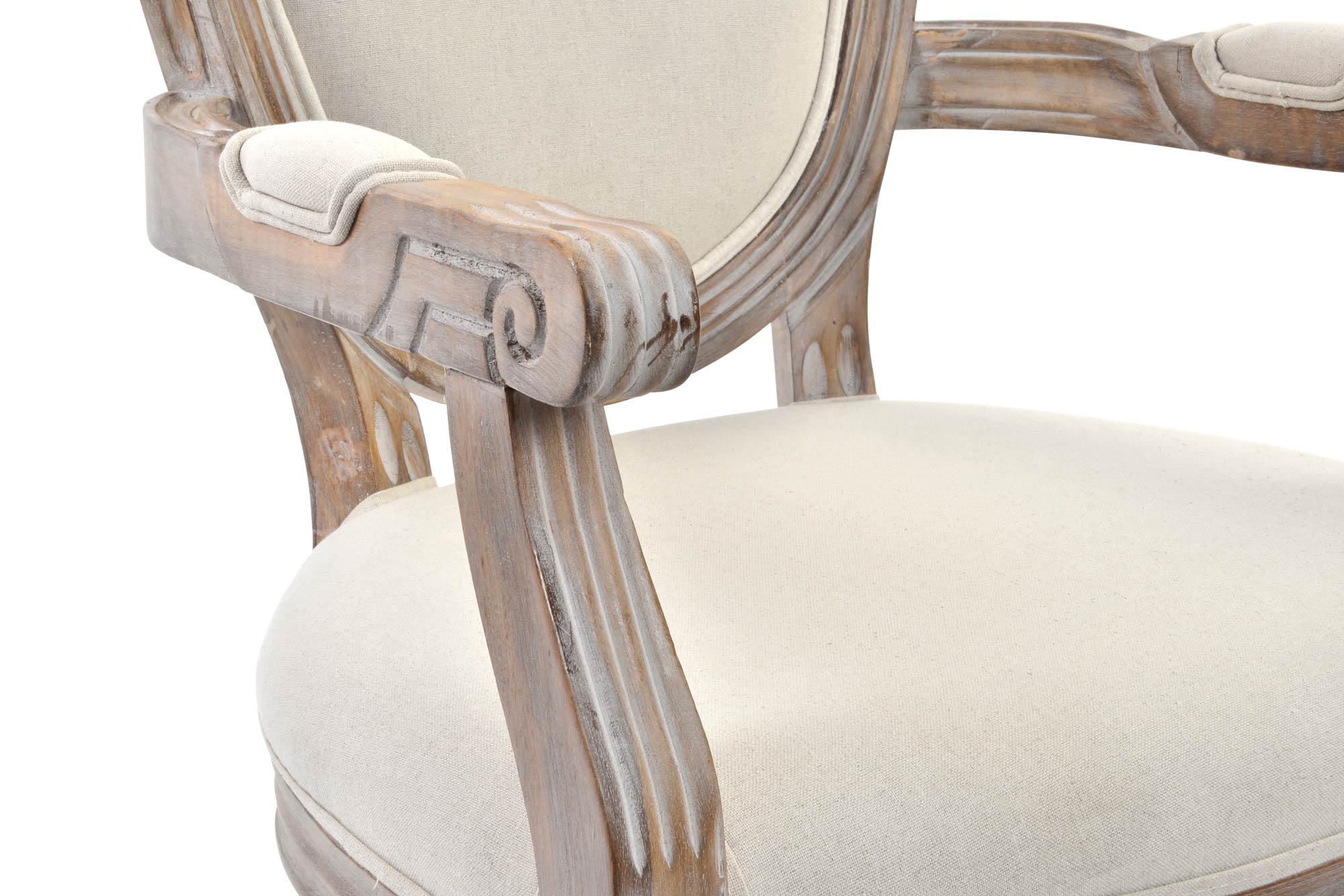 Polyester Wood Chair 56X48X96 Natural