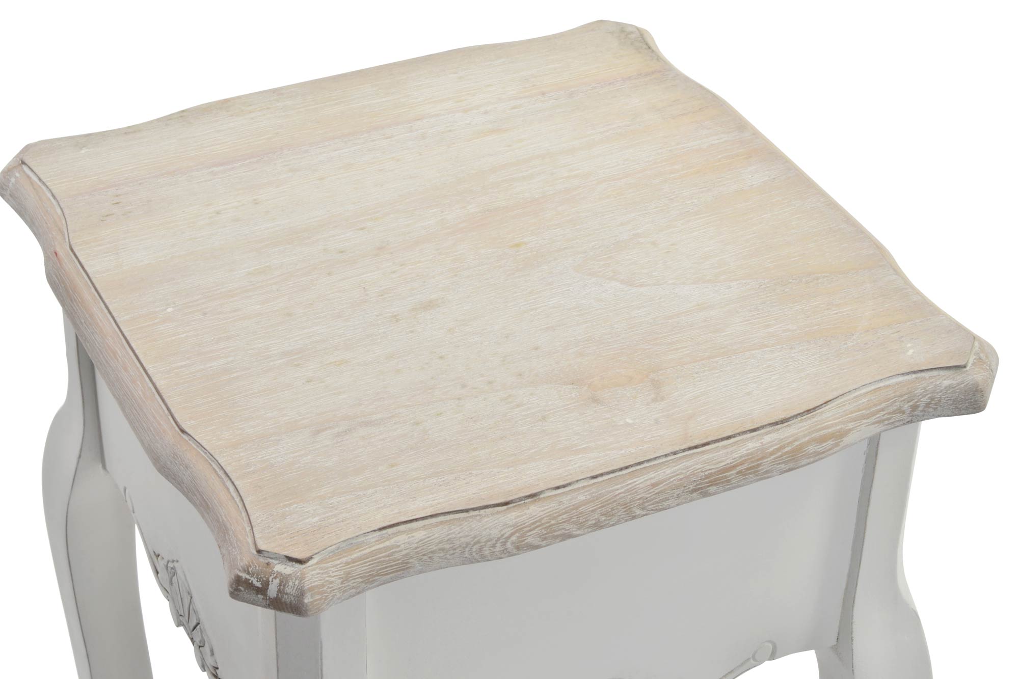 Mesita Auxiliar Set 2 Abeto 35X35X80 Natural