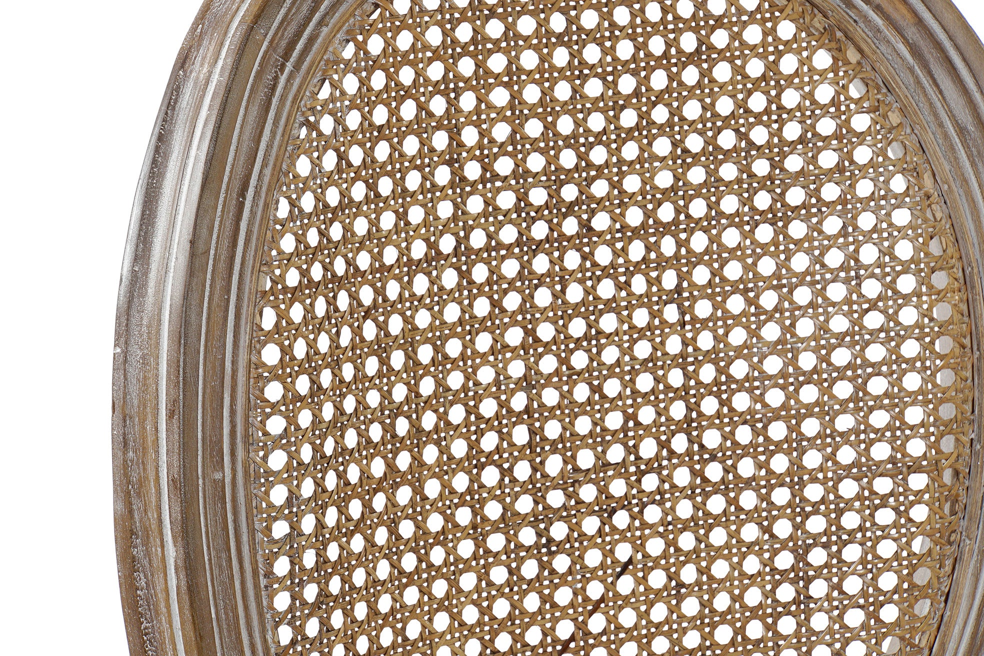 Silla Caucho Lino 49X46X95 Rejilla Beige