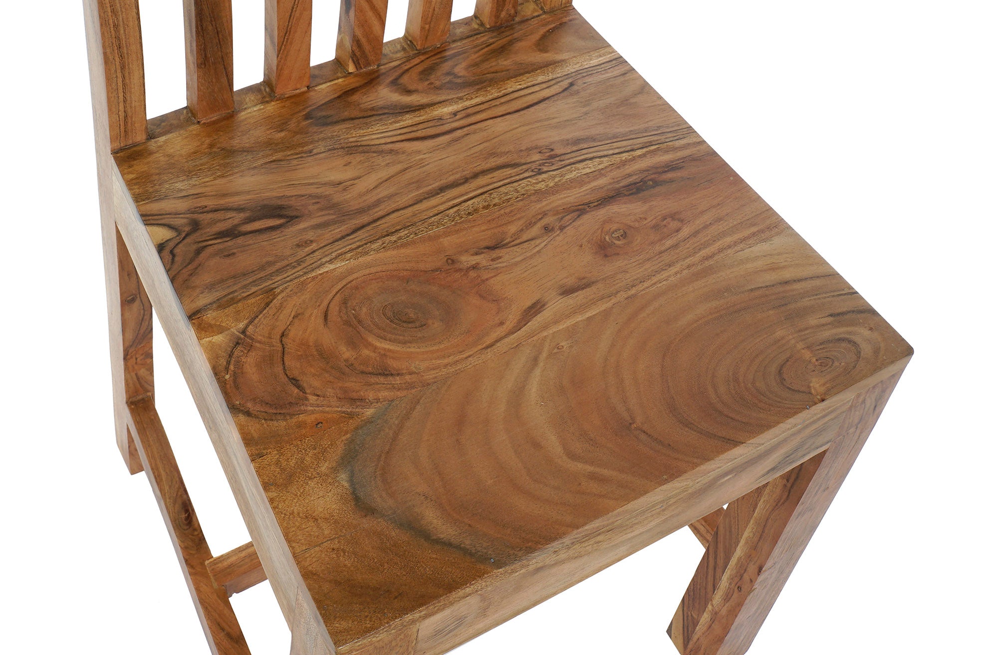 Silla Madera Maciza Acacia 45X47X104