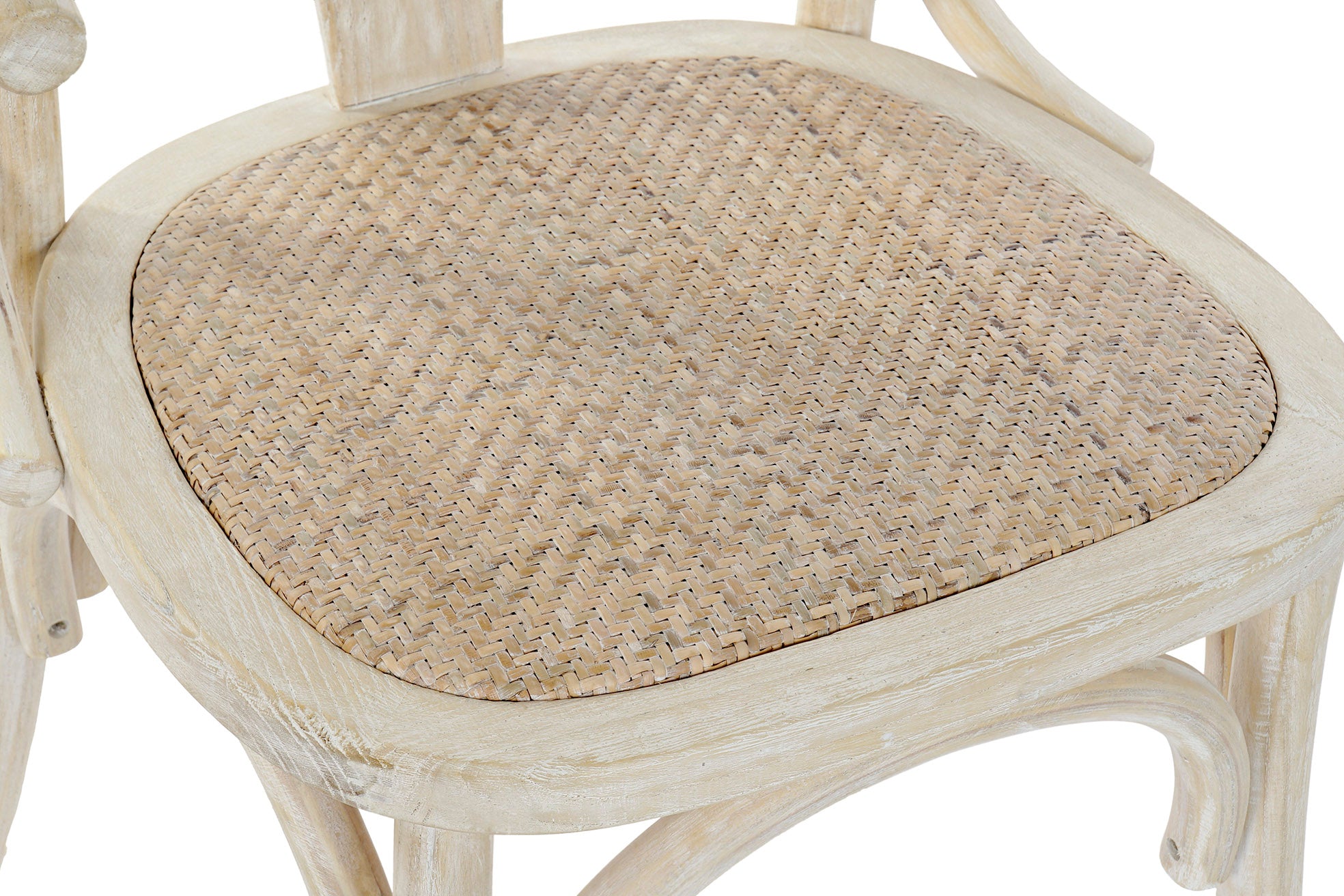 Silla Olmo Ratan 56X50X75 Rejilla Envejecido