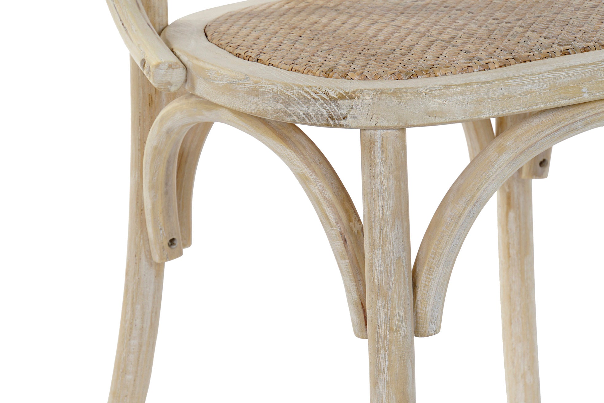 Silla Olmo Ratan 56X50X75 Rejilla Envejecido