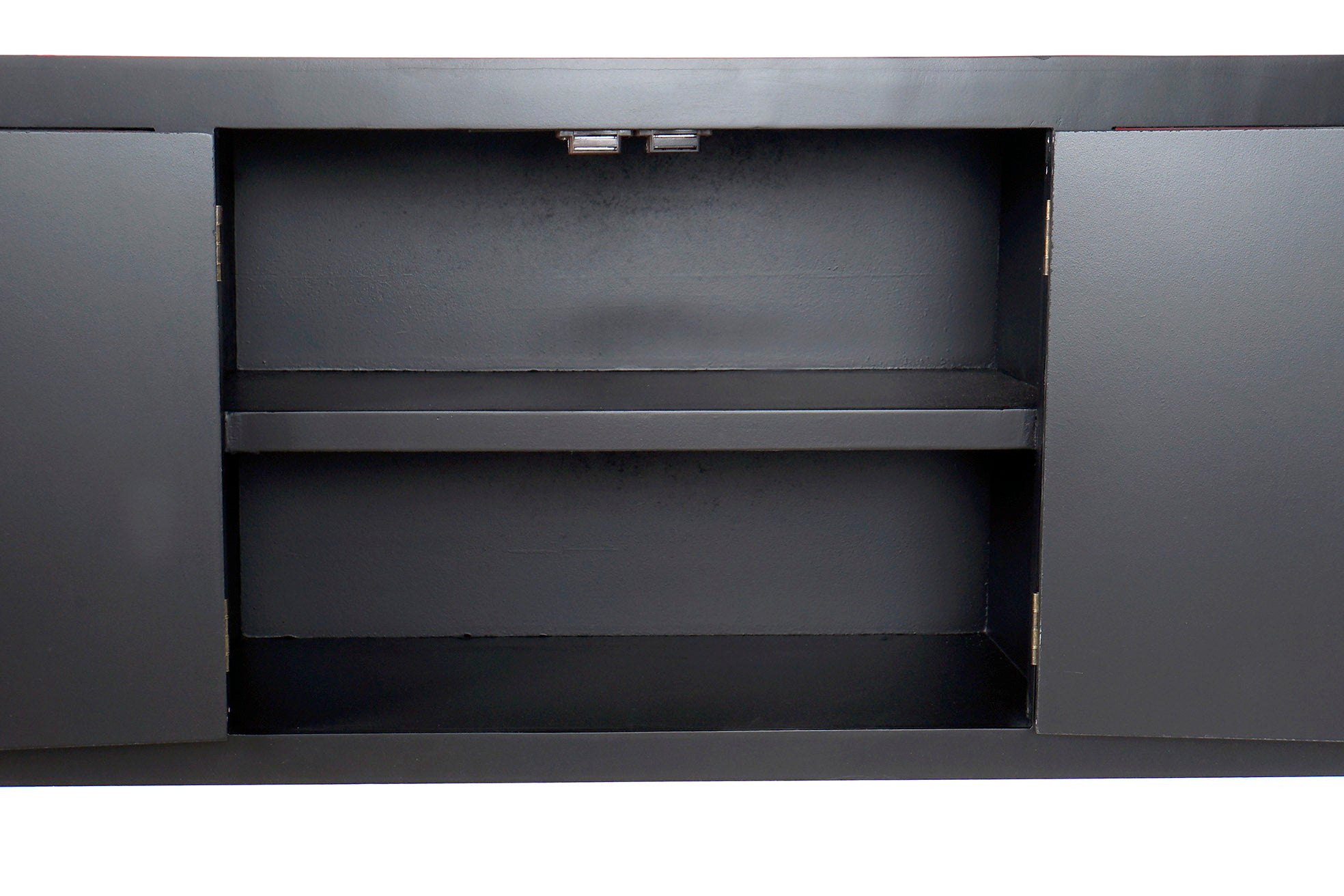 Mueble Tv Abeto Mdf 130X24X51 Oriental Negro