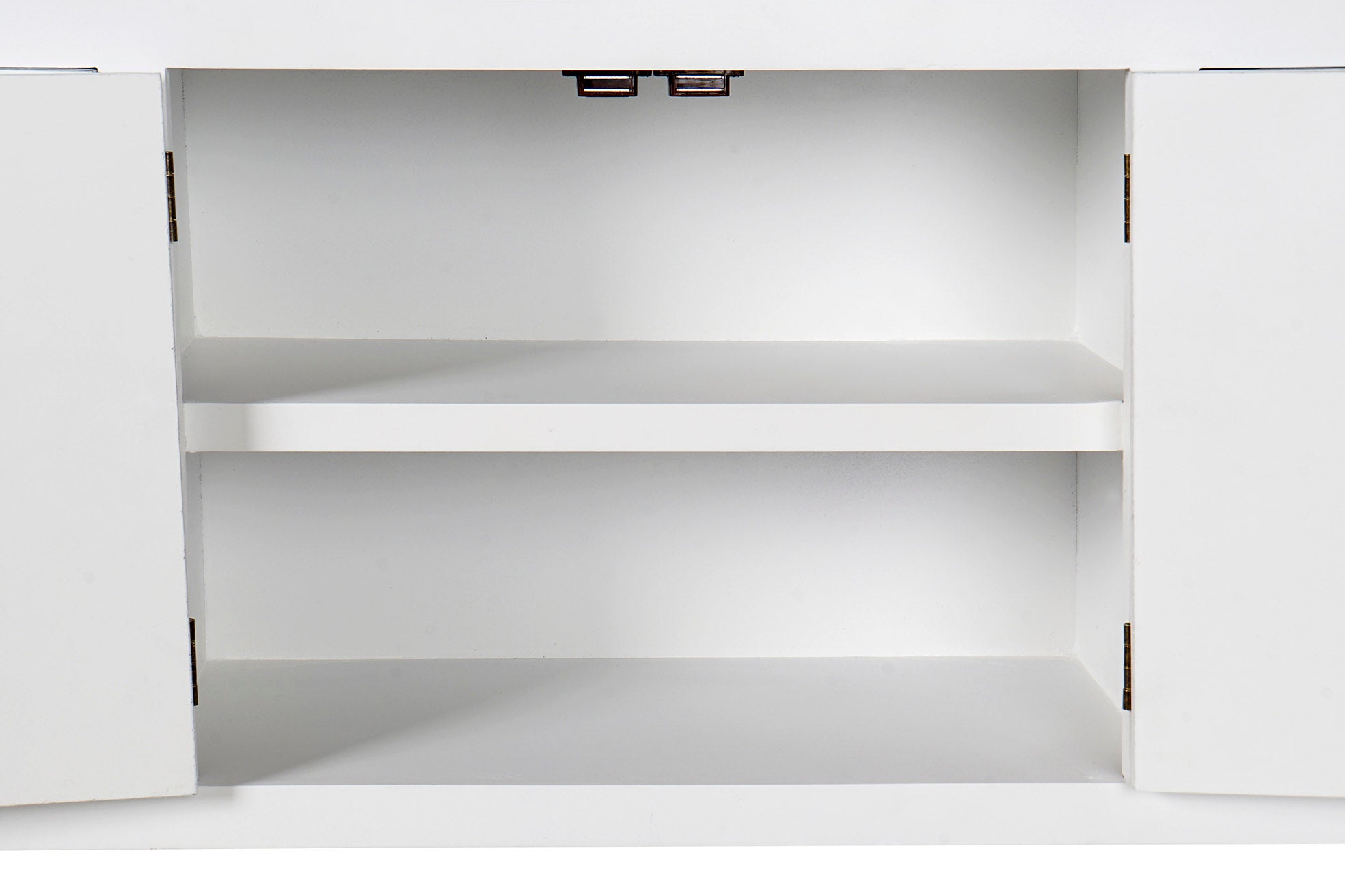 Mueble Tv Abeto Mdf 130X24X51 Oriental Blanco