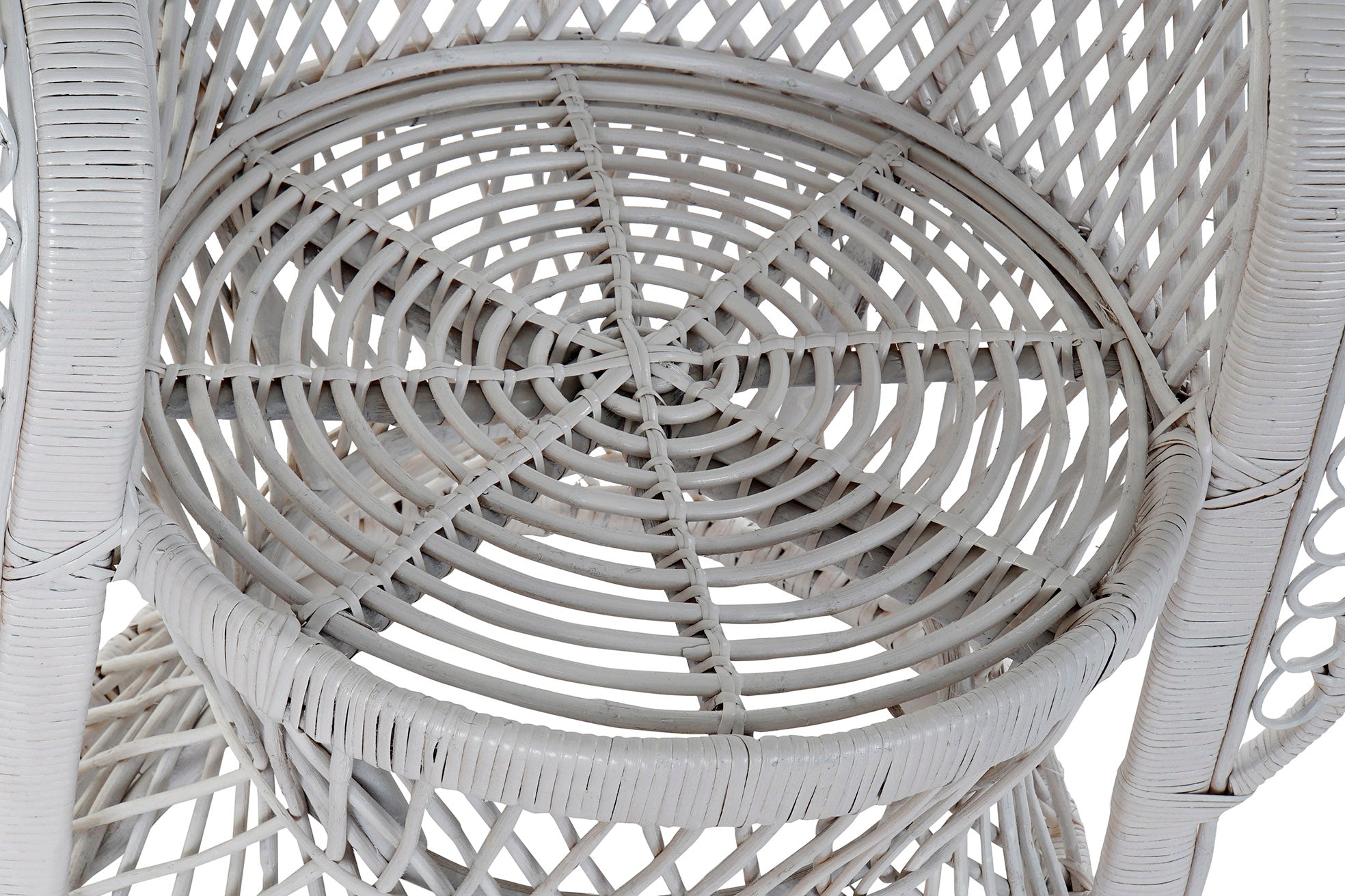 Ratan Armchair 97X66X144 Emmanuele White