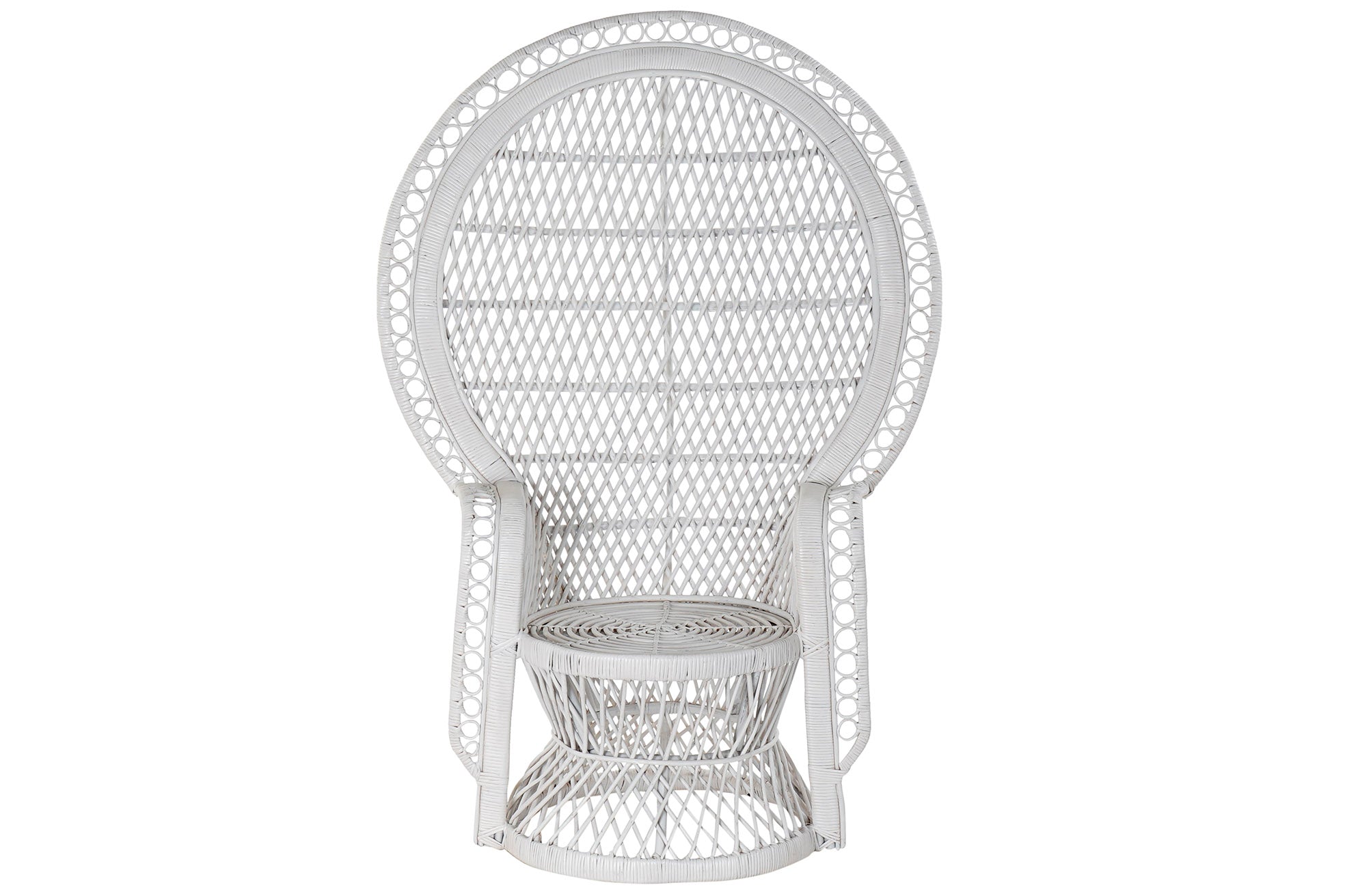 Ratan Armchair 97X66X144 Emmanuele White