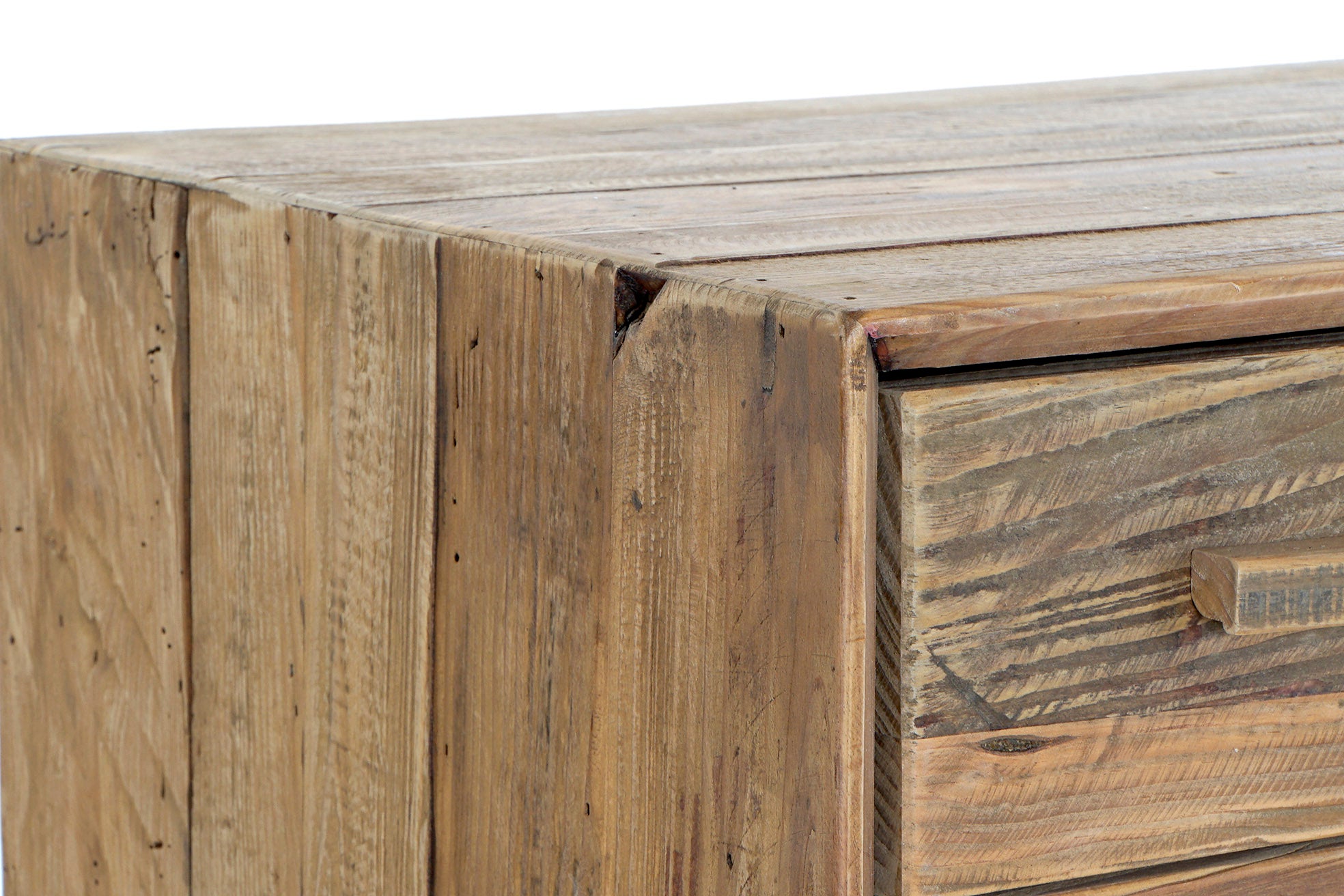 Mesa Tv Pino 180X48X65 Envejecido Natural