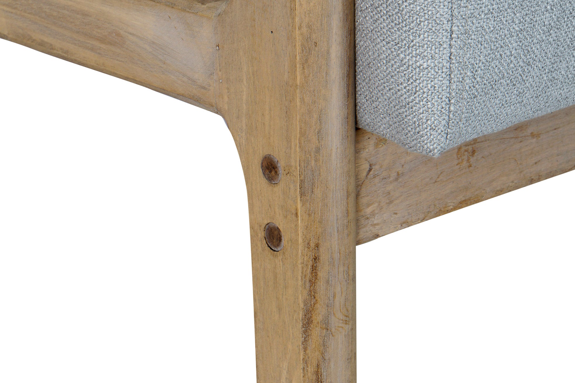 Butaca Rubberwood Lino 66X79X76 Gris