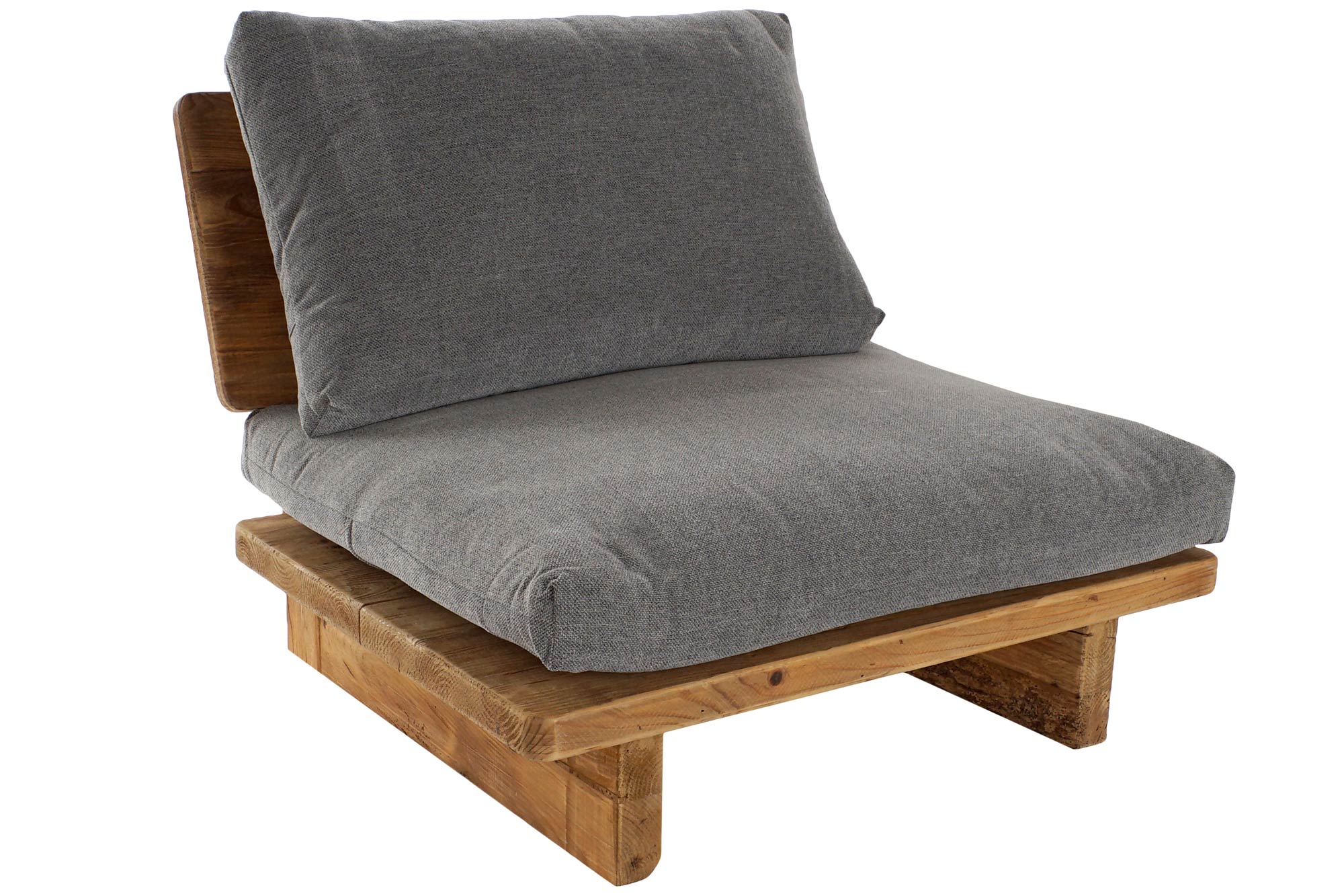 Sillon Madera Reciclada Pino 95X88X75 Envejecido