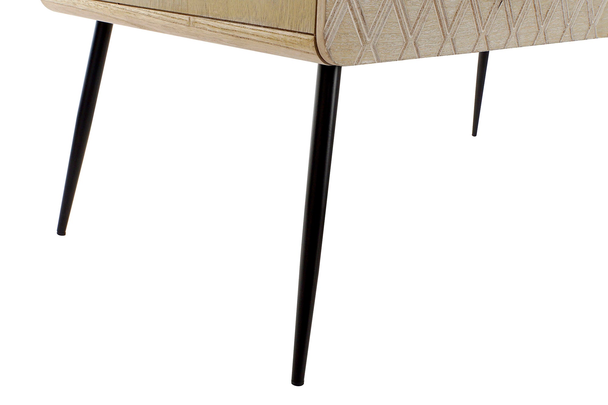 Mesa de Centro Paulownia MDF 100x52x72 Gavetas