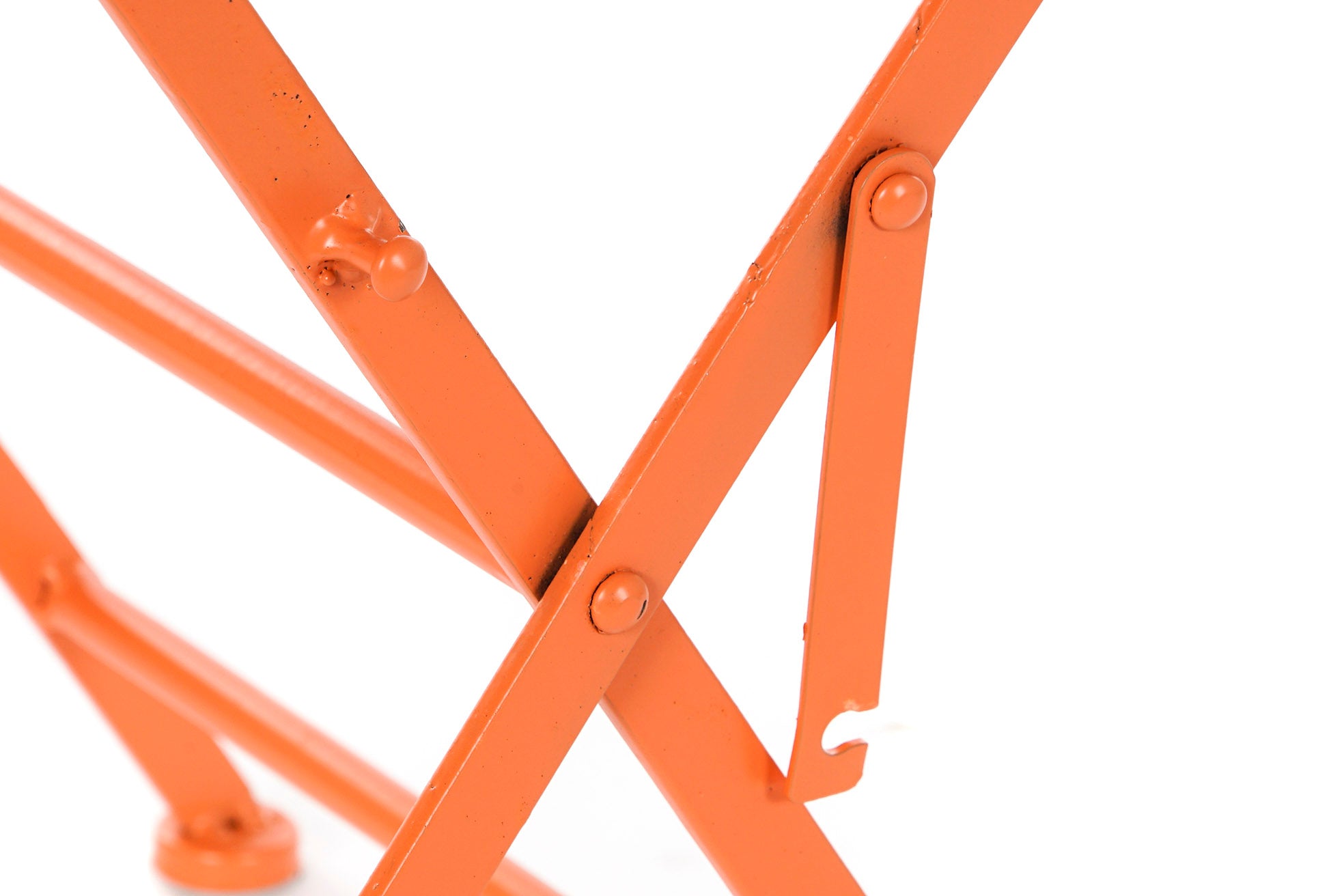 Conjunto de Mesa 3 Metal 60X60X75 Dobrável Coral