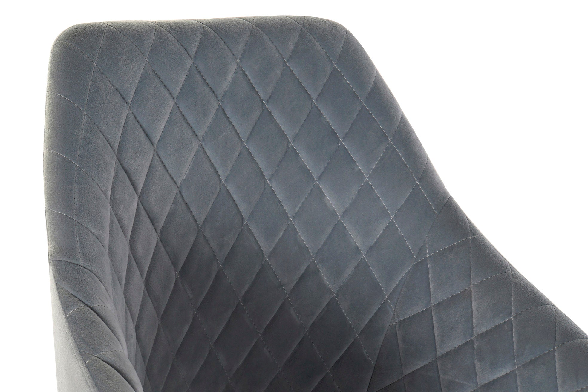 Cadeira de metal de poliéster 56X60X90 Veludo