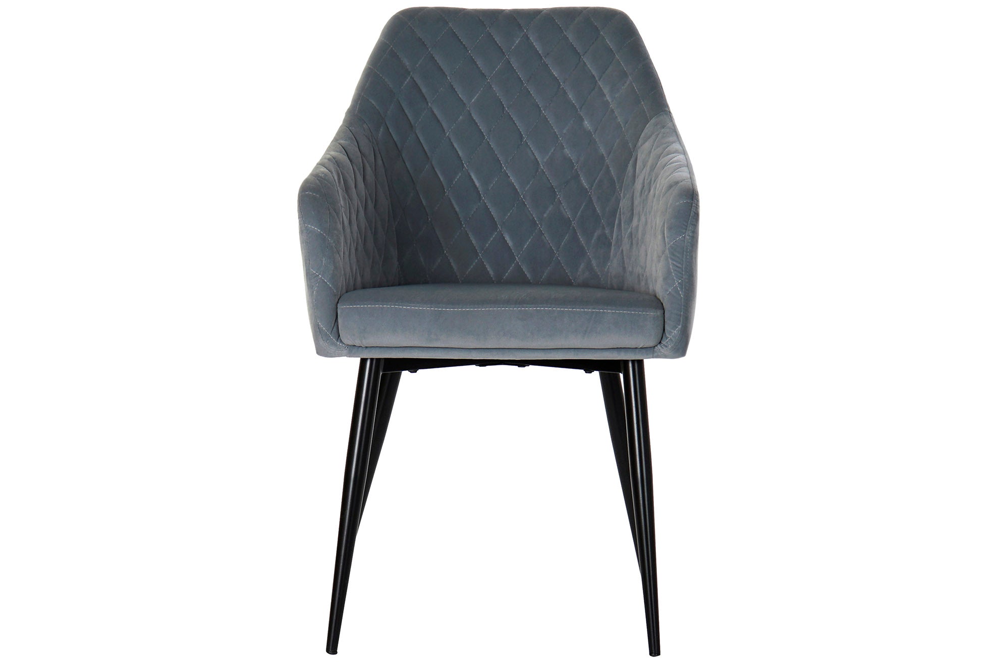 Cadeira de metal de poliéster 56X60X90 Veludo