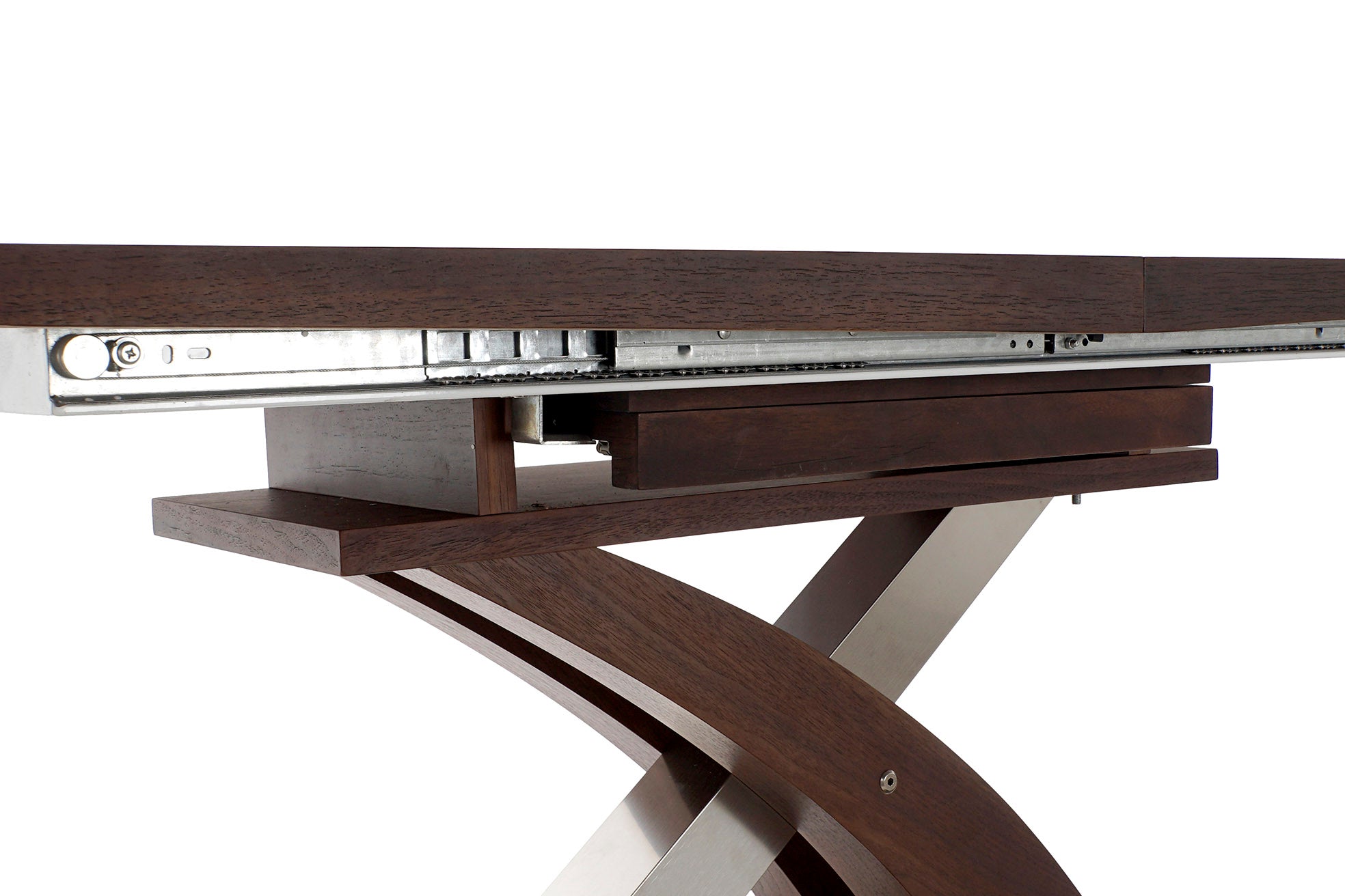 Mesa Acero Mdf 160X90X77 220Cm Extensible