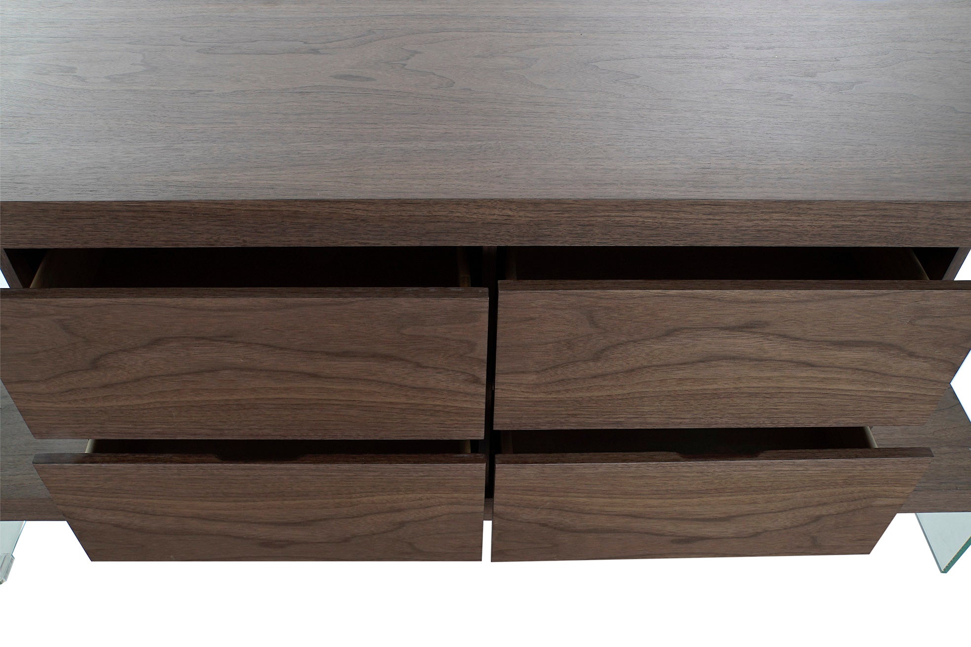 Buffet Cristal Mdf 160X45X80 Nogal Marron