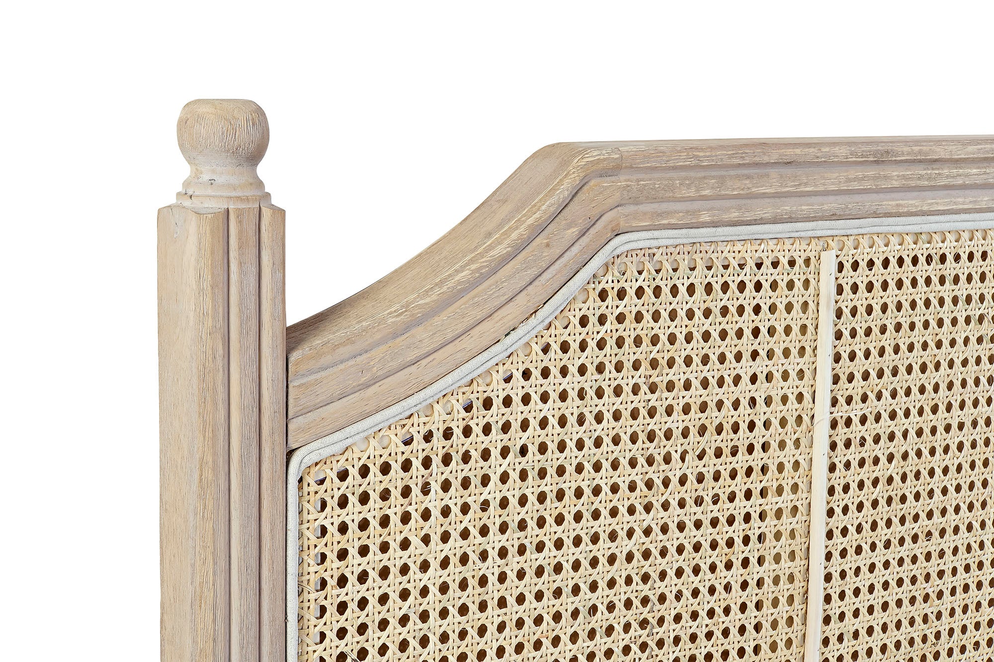 Cabecero Cama Ratan Rubberwood 160X6X120 Rejilla