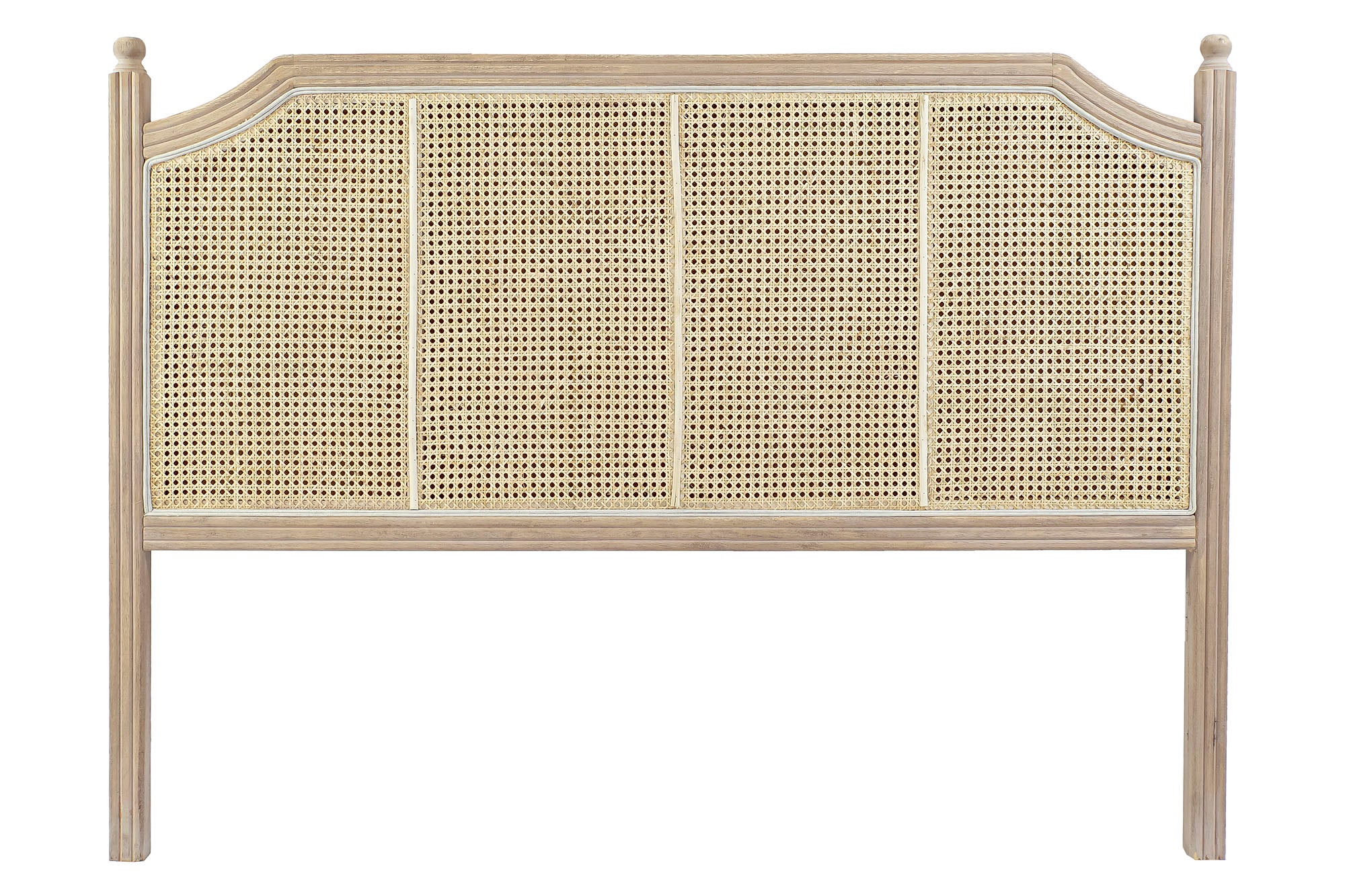 Cabecero Cama Ratan Rubberwood 160X6X120 Rejilla