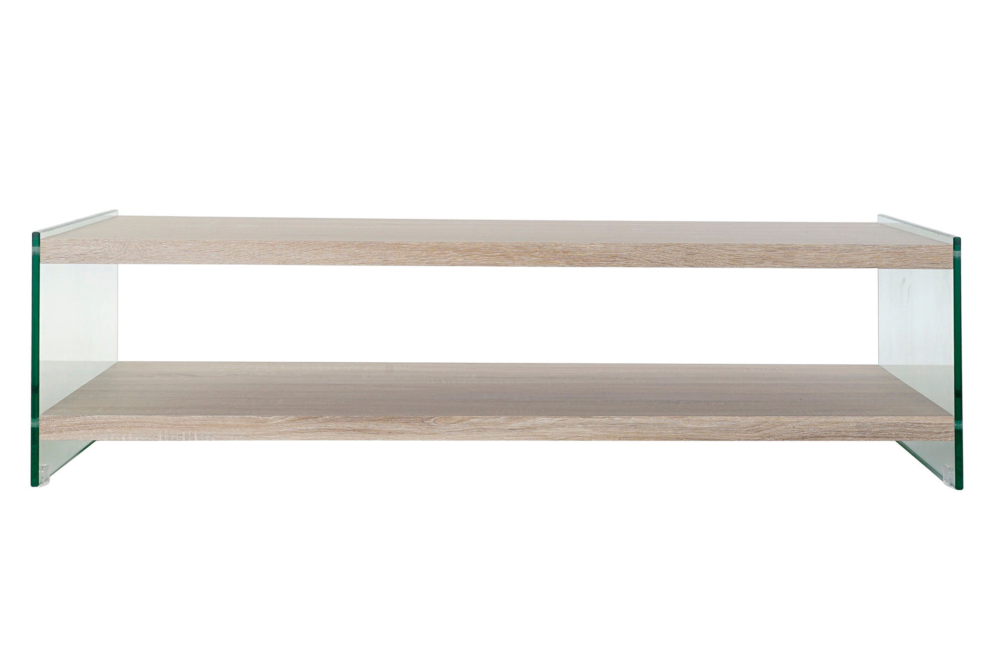 Mesa Centro Cristal Mdf 130X65X35,5 Templado