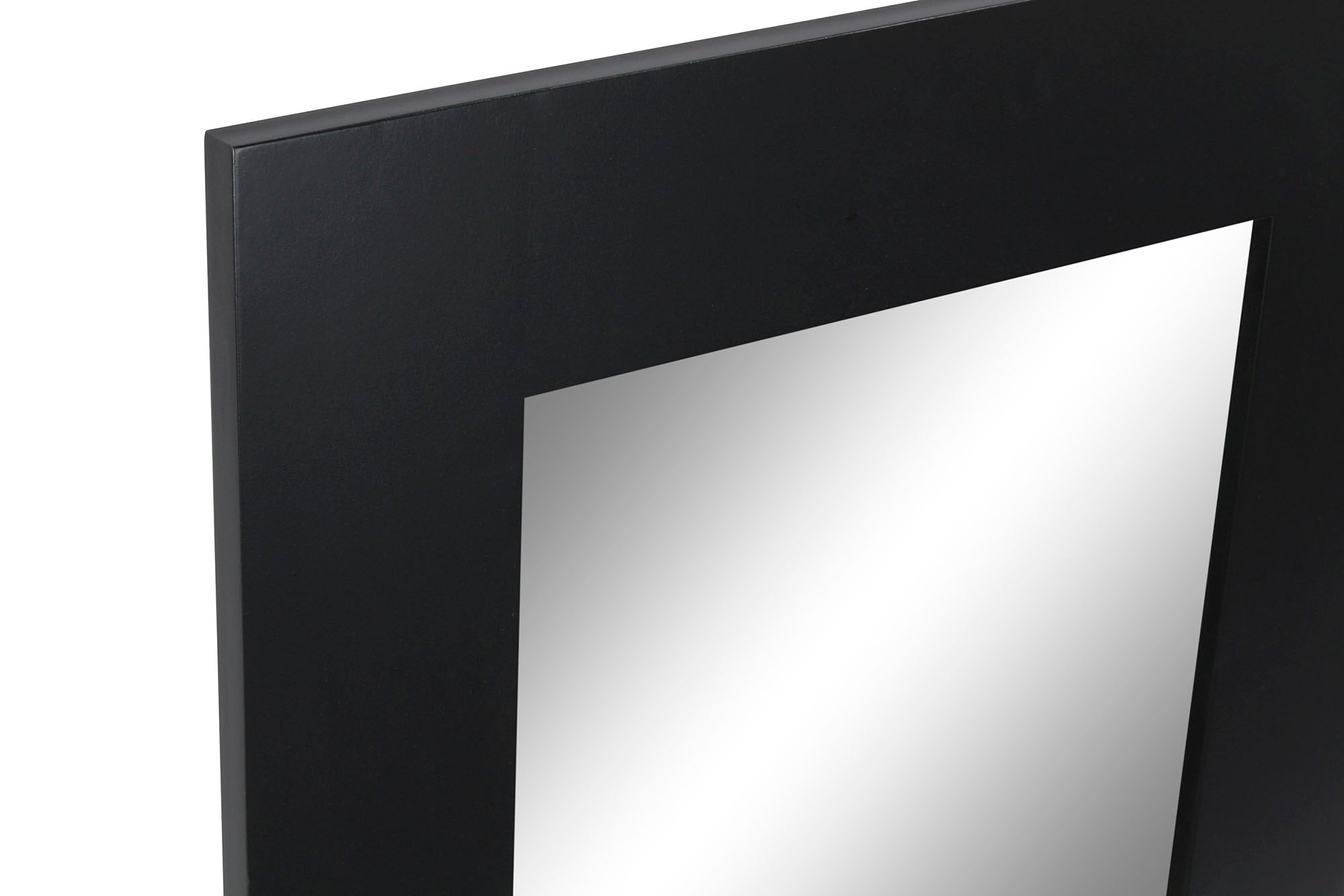 Espejo Mdf Espejo 60X2,5X86 Negro